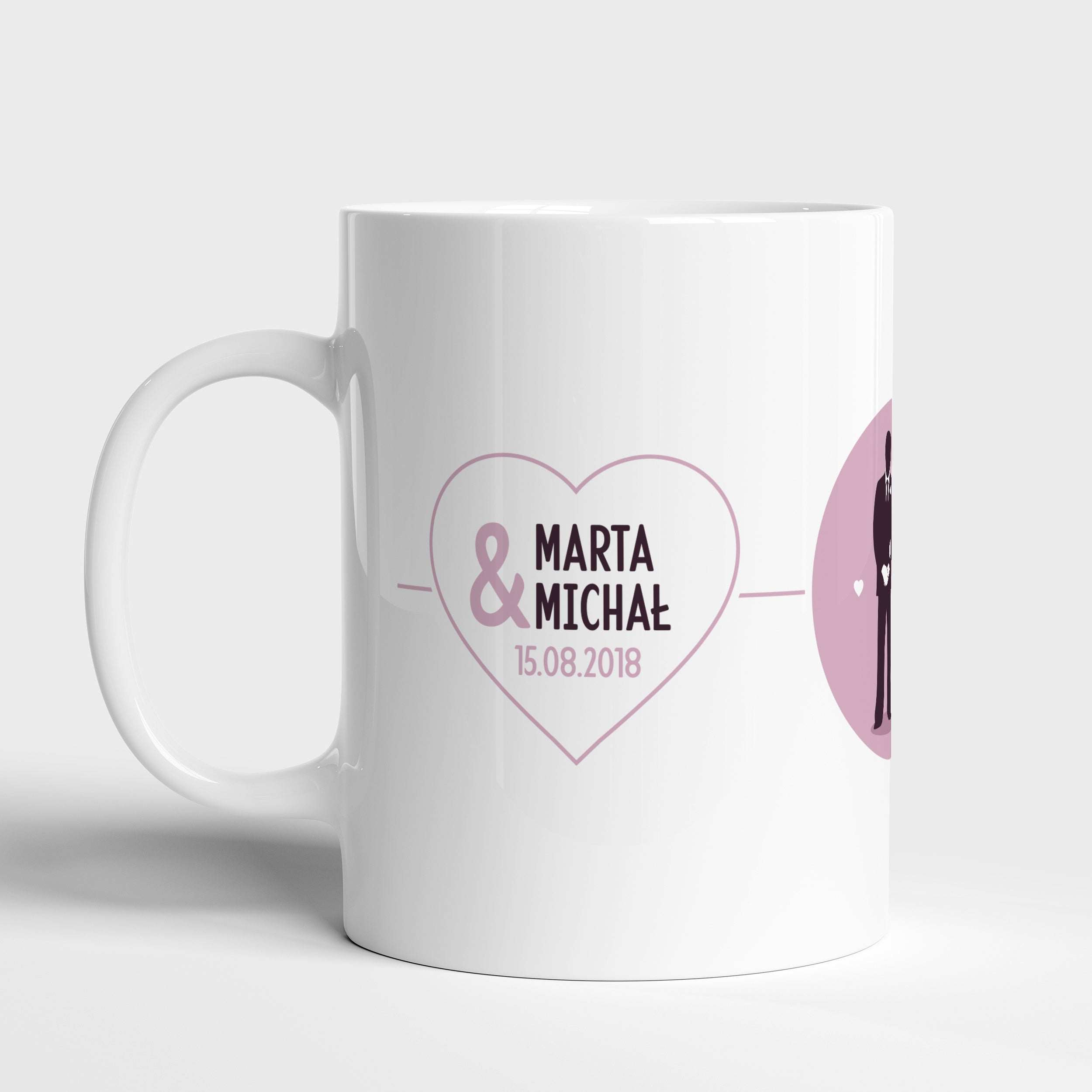 Kubek personalizowany - podziękowanie dla świadkowej prezent dla świadkowej kubek dla świadkowej kubek z nadrukiem