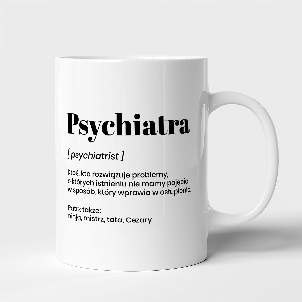 Kubek dla psychiatry