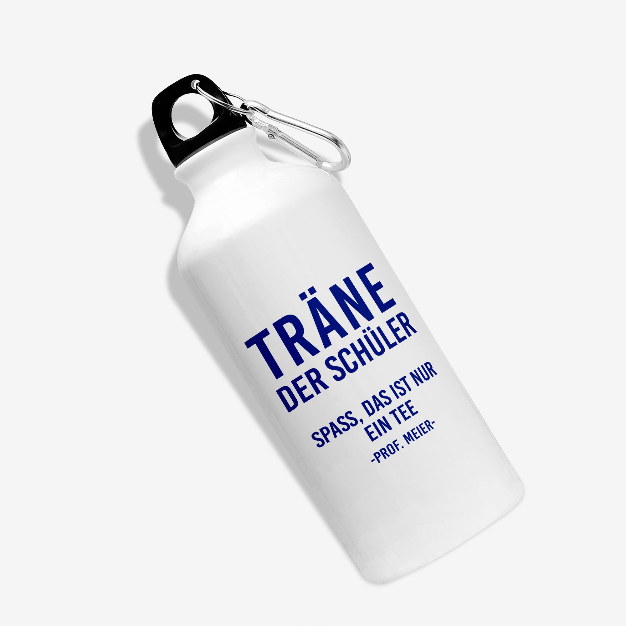 Trinkflasche mit lustigem Aufdruck für Lehrer