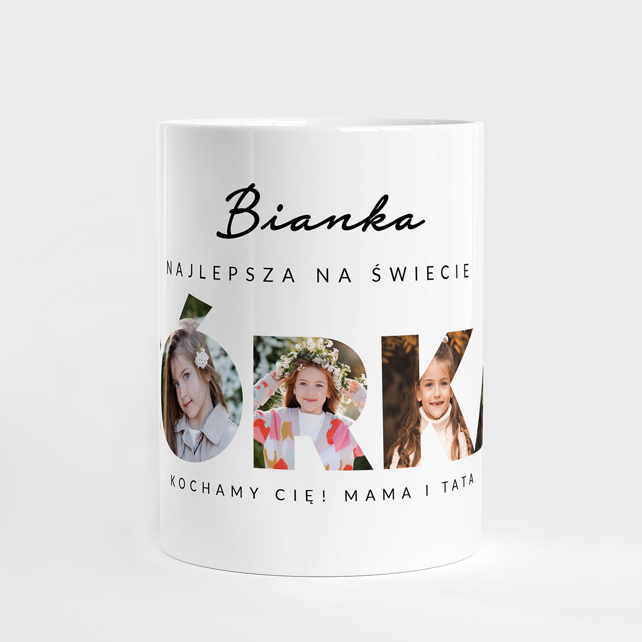 Personalizowany kubek - prezent dla córki kubek ze zdjęciami kubek dla córki kubek na prezent