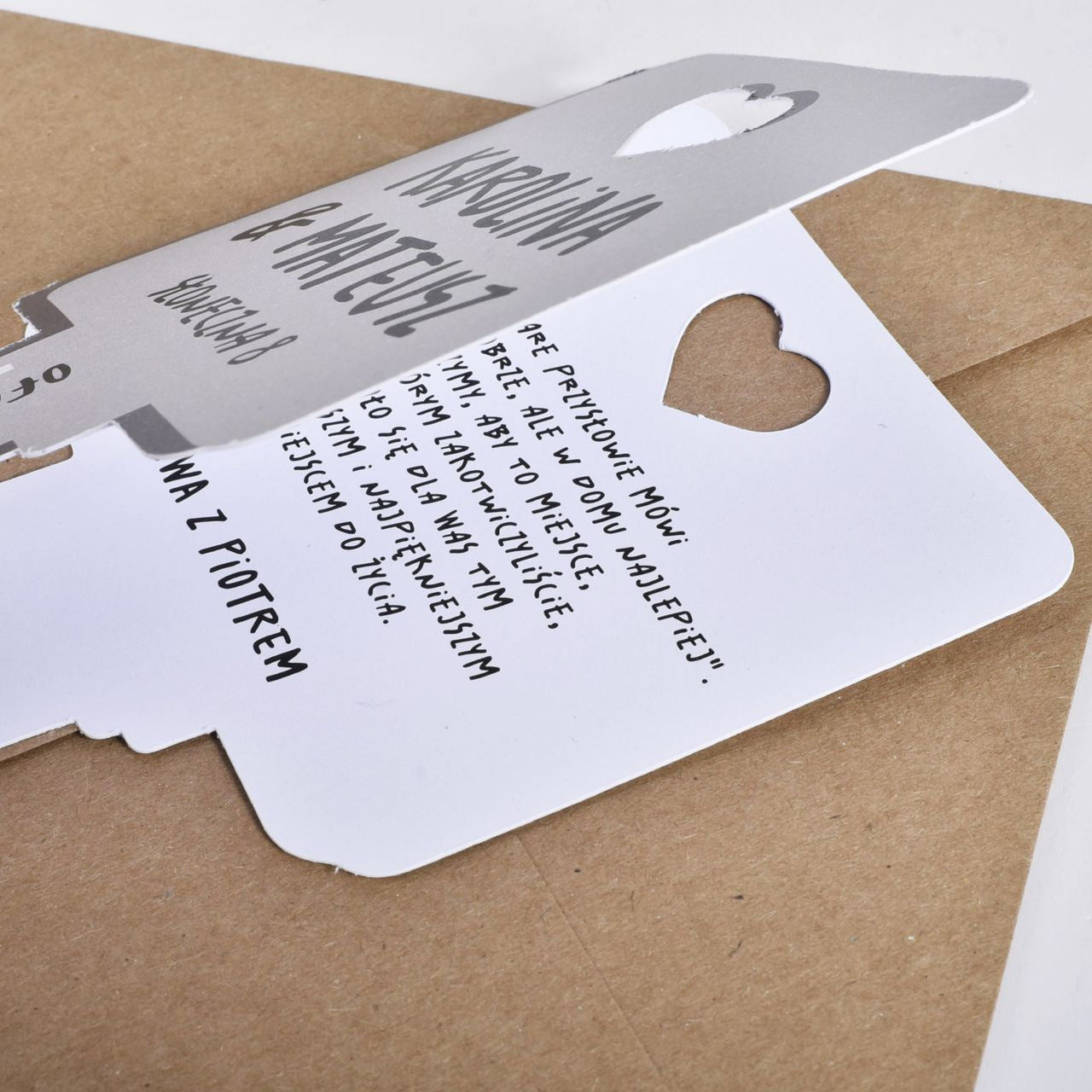 Kartka personalizowana - upominek na parapetówkę