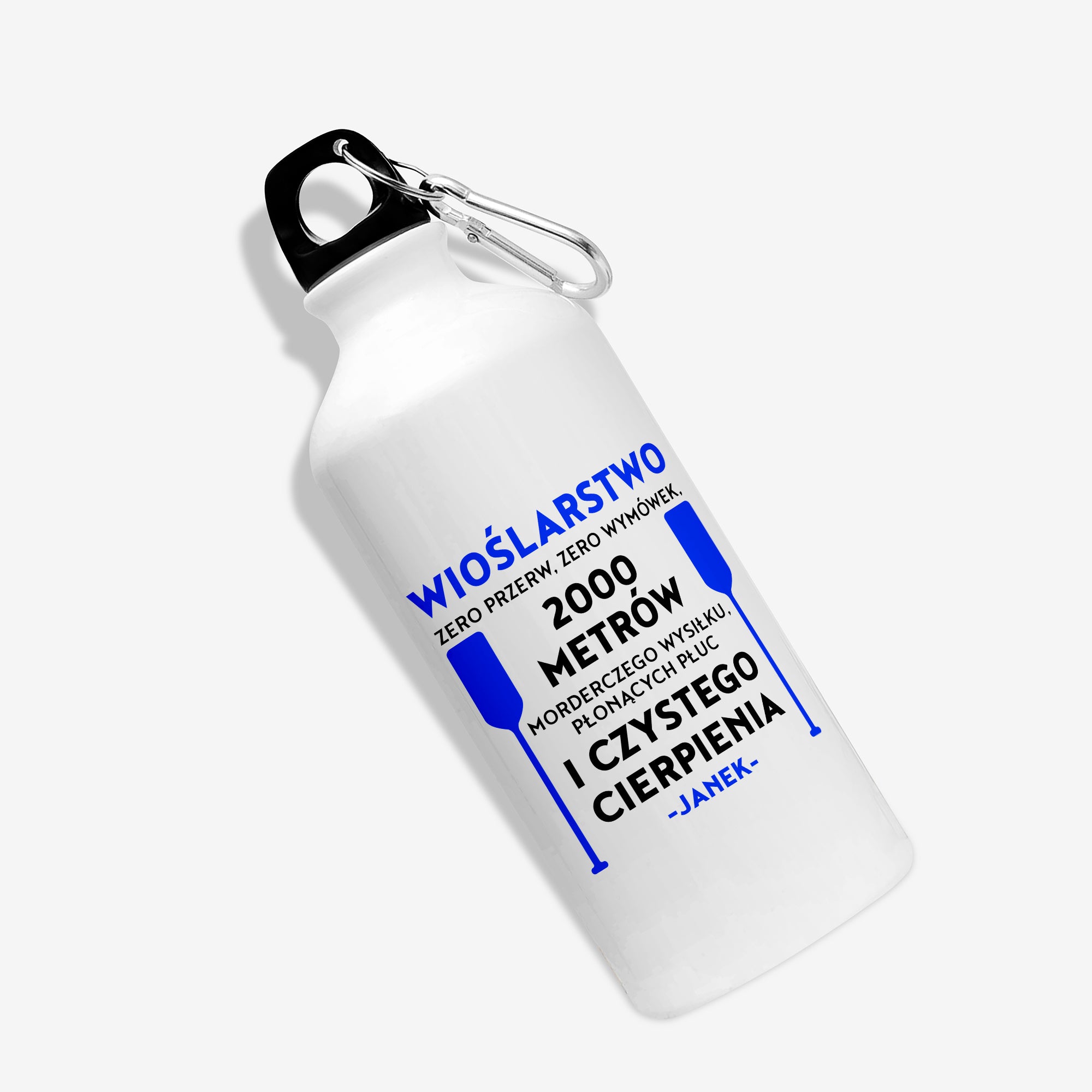 Personalizowany bidon dla wioślarza - smocze łodzie prezent dla wioślarza bidon sportowy