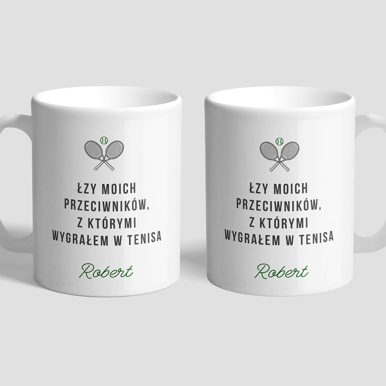 Kubek dla tenisisty