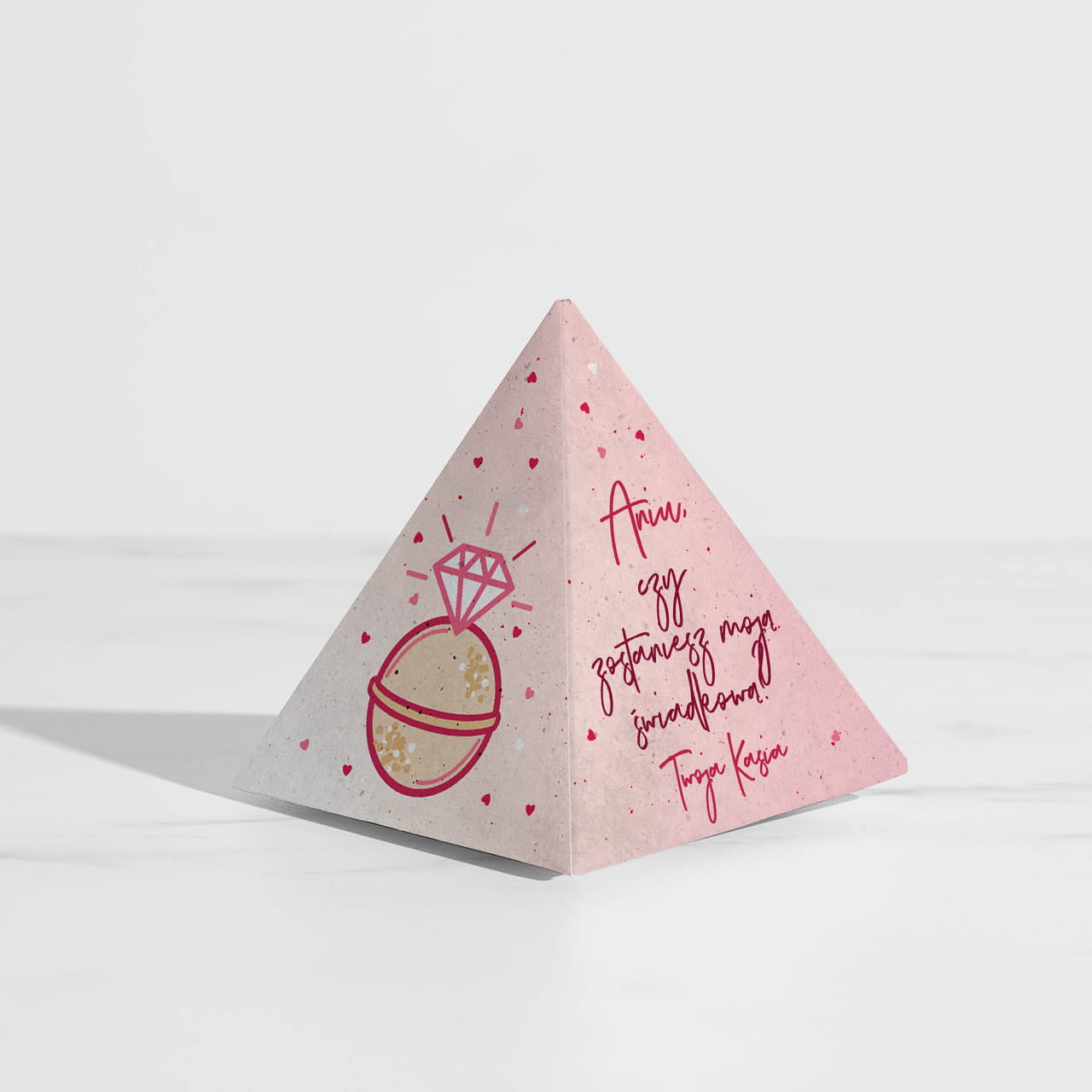 Personalizowana kula kąpielowa - prośba o świadkowanie kula do kąpieli pytanie o świadkowanie bomba do kąpieli