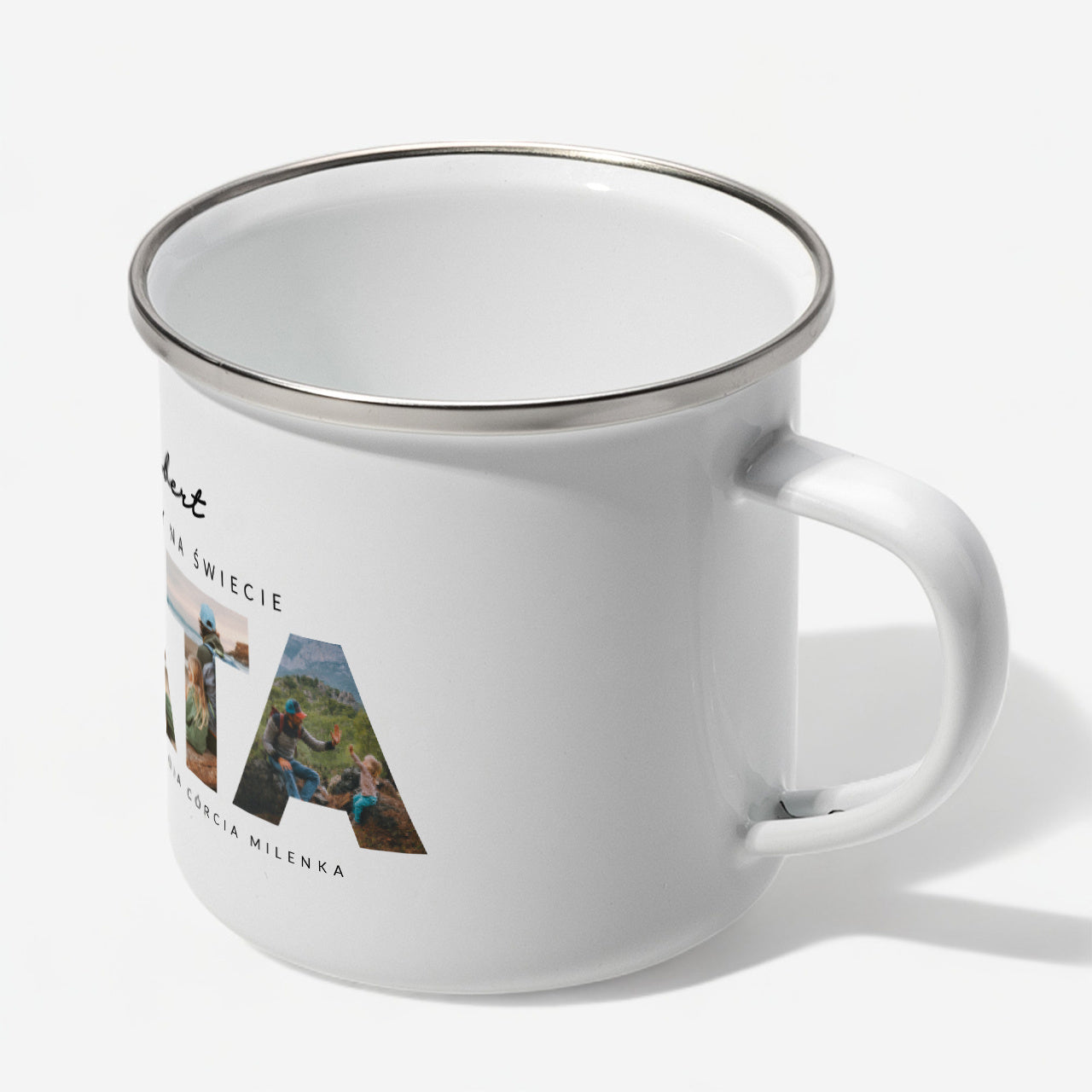 Personalizowany kubek dla taty ze zdjęciami