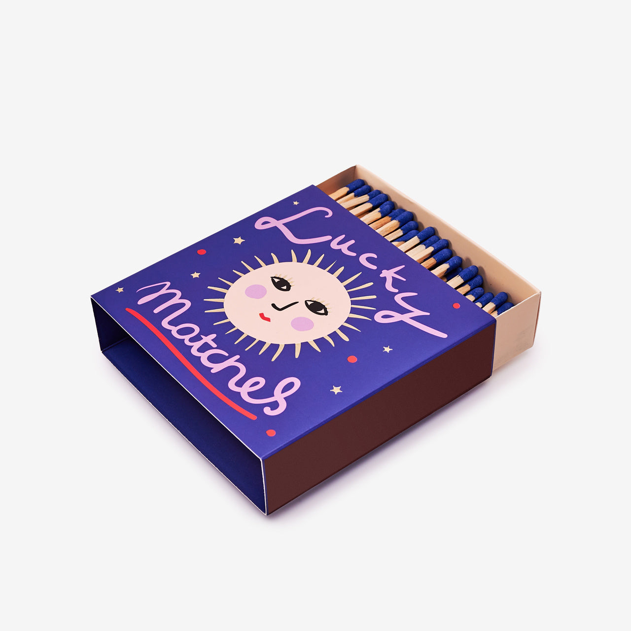 Zapałki długie dekoracyjne w oryginalnym pudełku Lucky Matches