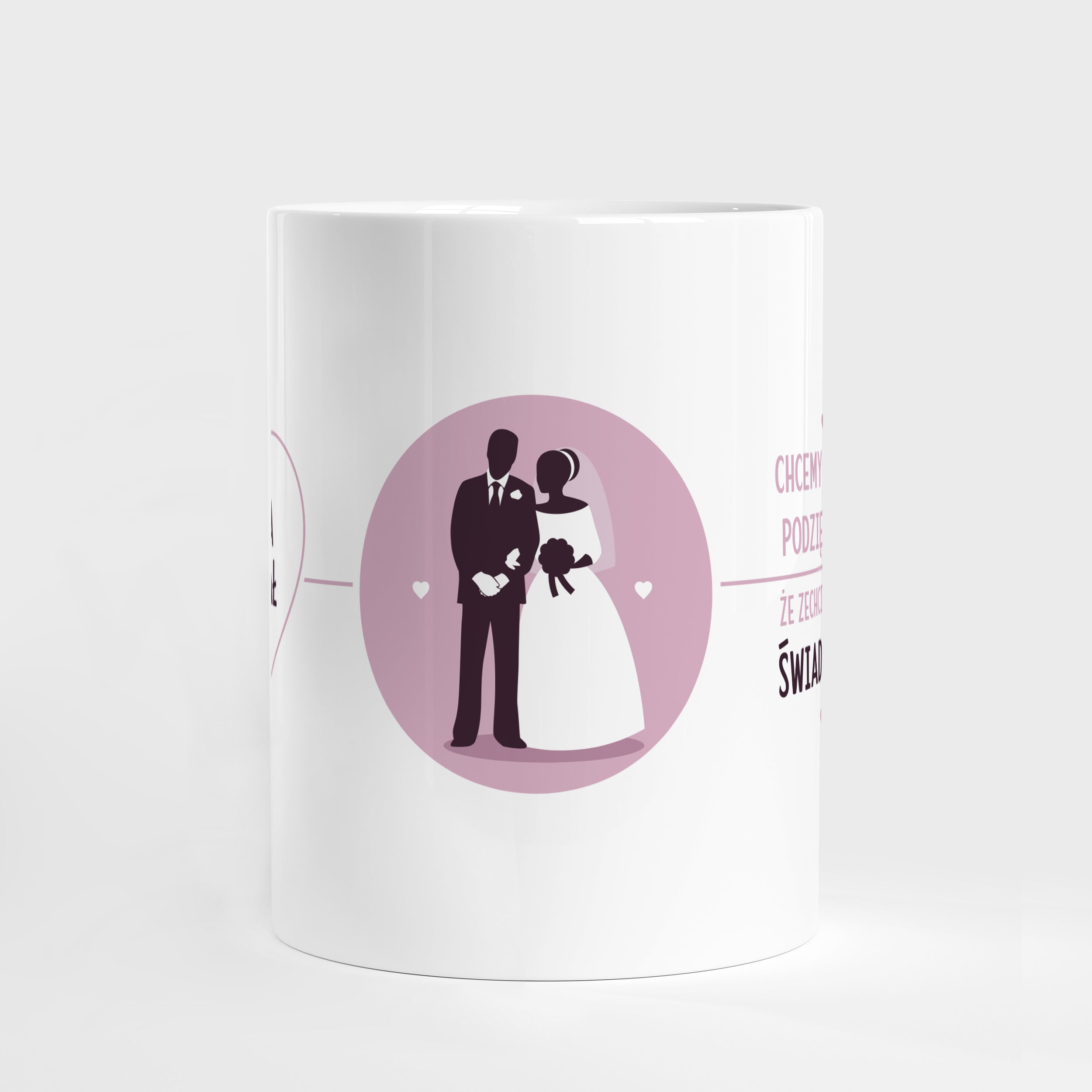 Kubek personalizowany - podziękowanie dla świadkowej prezent dla świadkowej kubek dla świadkowej kubek z nadrukiem