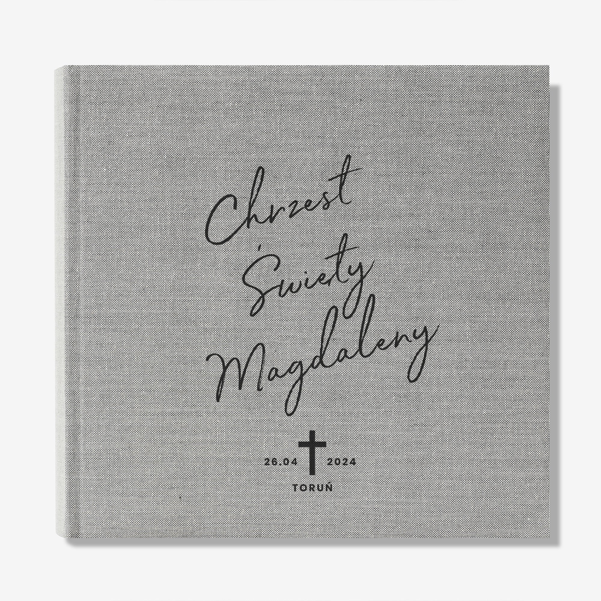 Album personalizowany na Chrzest Święty