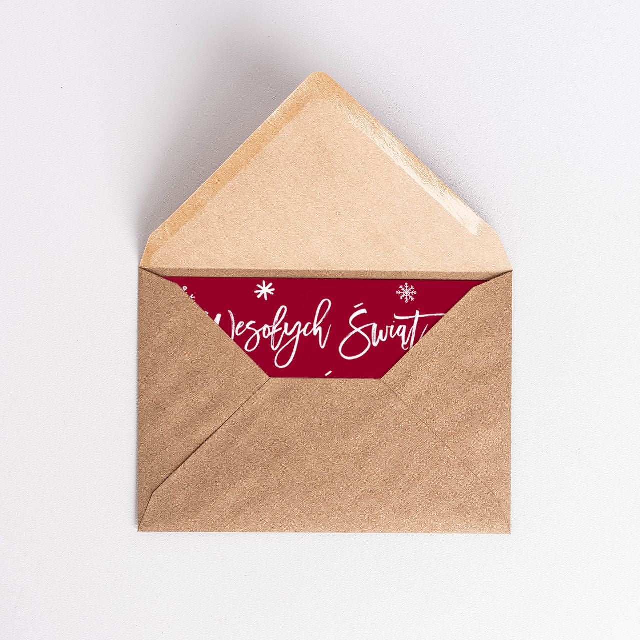Firmowa kartka świąteczna - personalizowane życzenia
