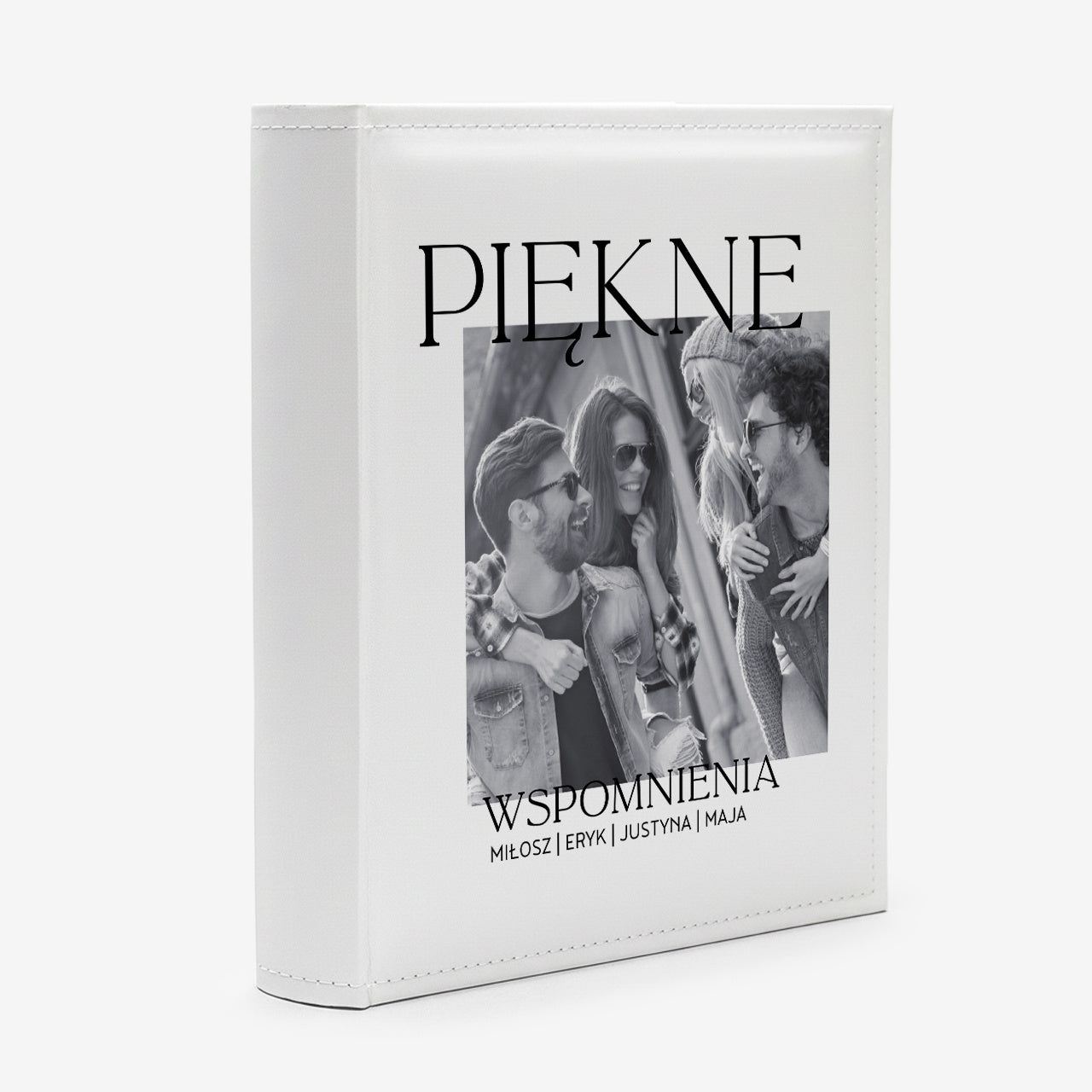 Personalizowany album rodzinny prezent dla rodziny album na zdjęcia z dedykacją rodzinny album na wspomnienia