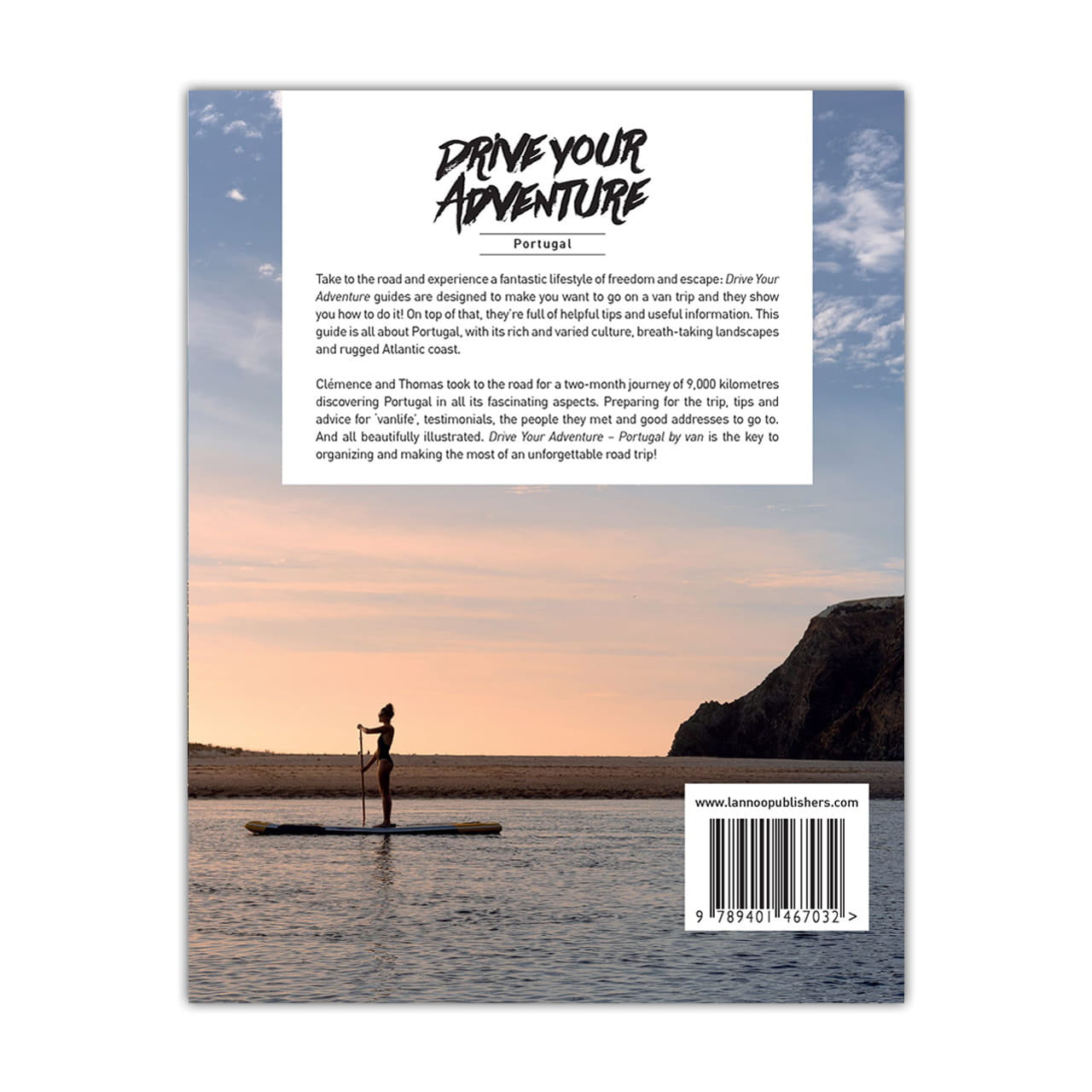 Książka Drive Your Adventure - Portugal książka o Portugalii przewodnik turystyczny prezent dla podróżnika