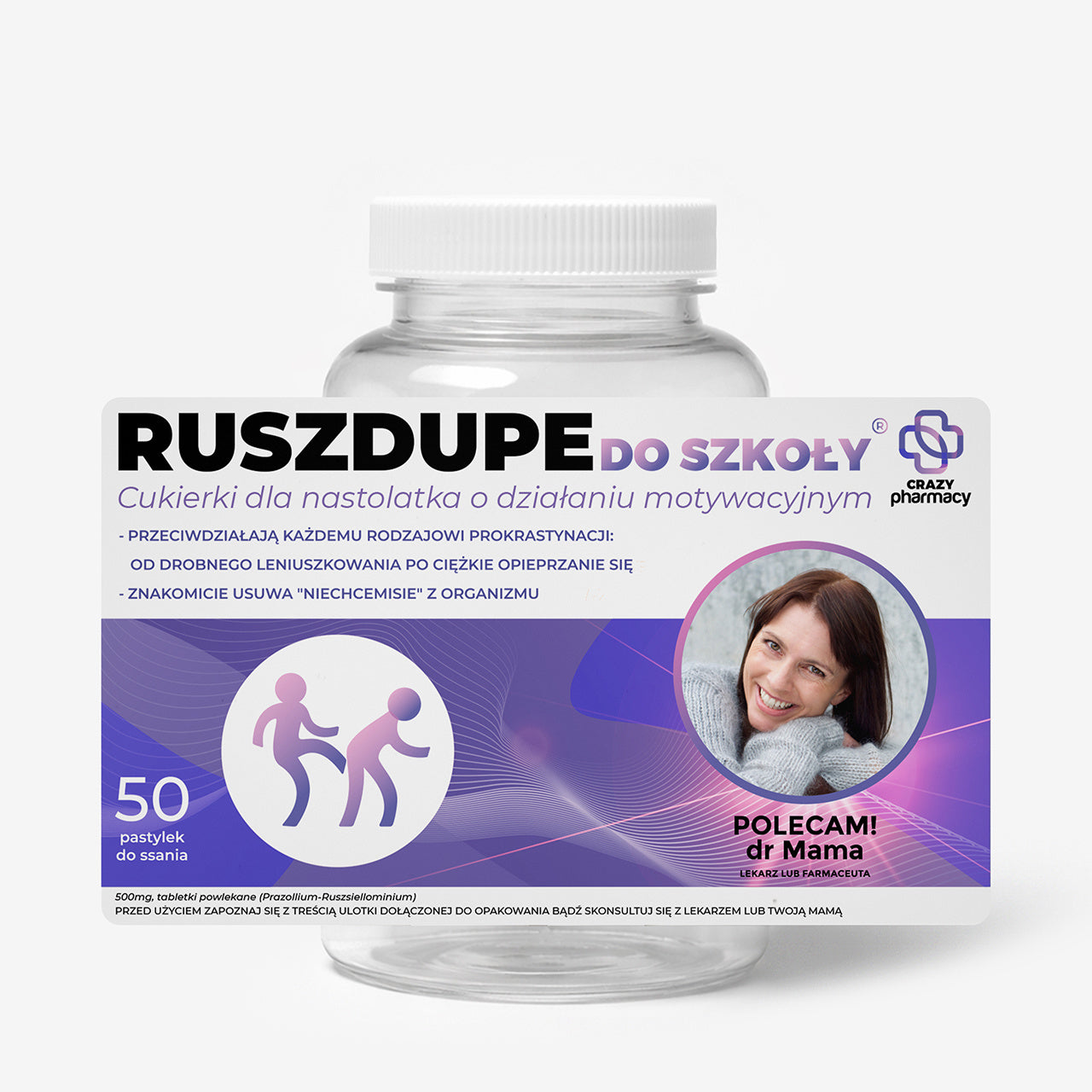 Personalizowany pojemnik na cukierki - Zrób To - upominek dla nastolatków prezent dla nastolatka śmieszny prezent 