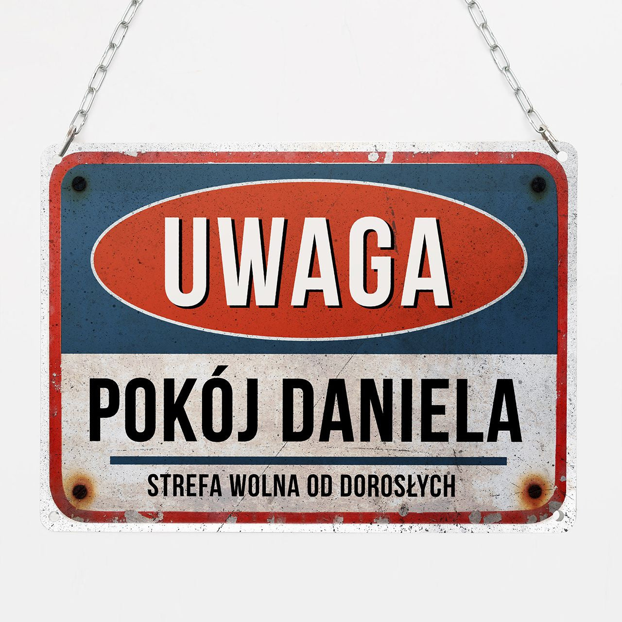 Tabliczka na drzwi do pokoju dziecka - prezent dla nastolatka