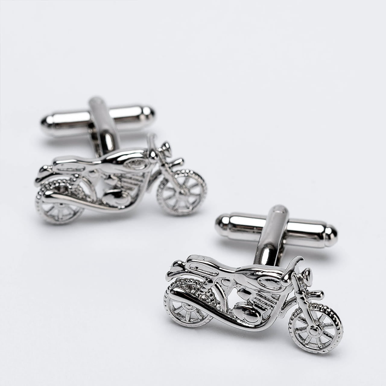 Spinki do koszuli Motocykle spinki do mankietów motor prezent dla motocyklisty gadżety dla motocyklisty