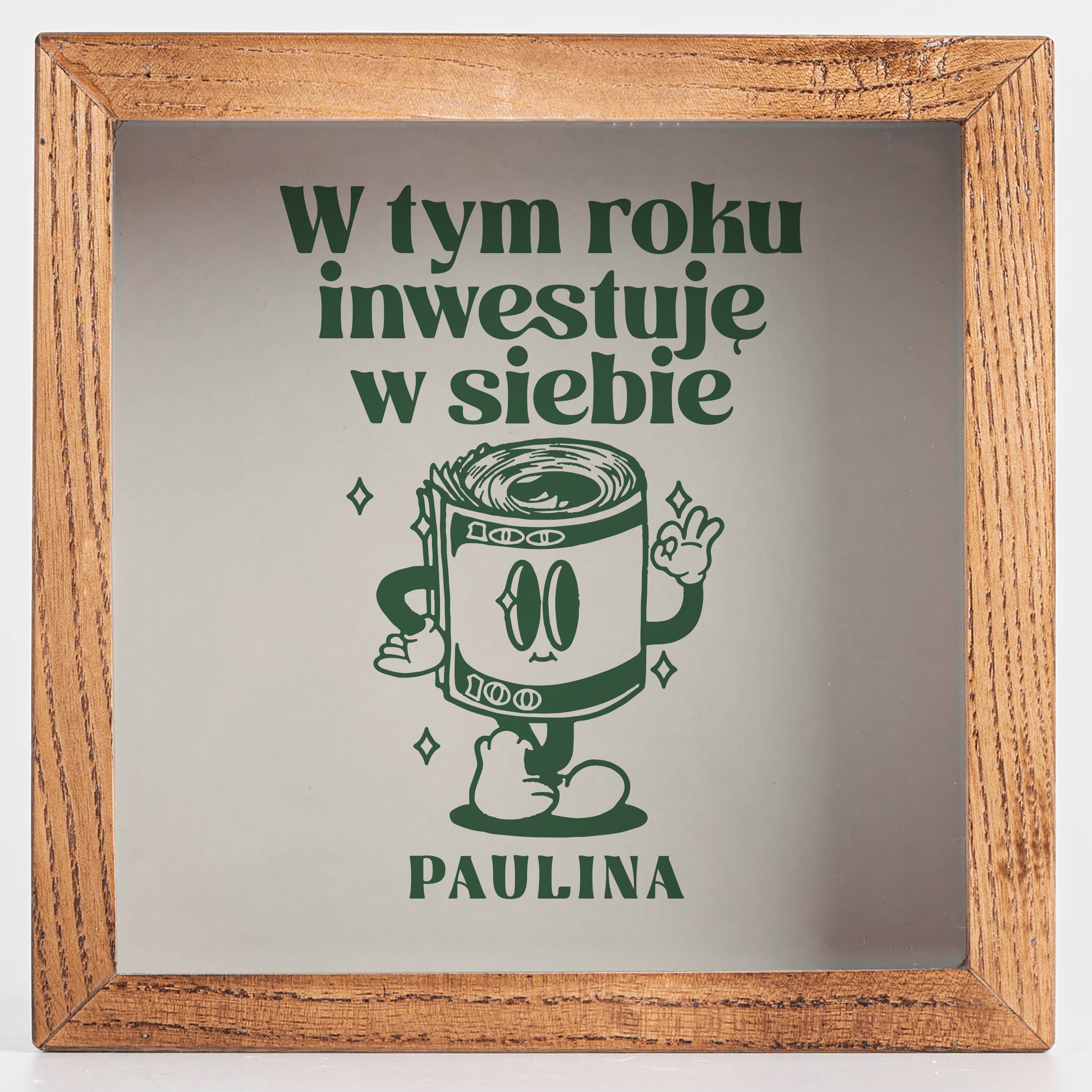 Personalizowana skarbonka na samorozwój