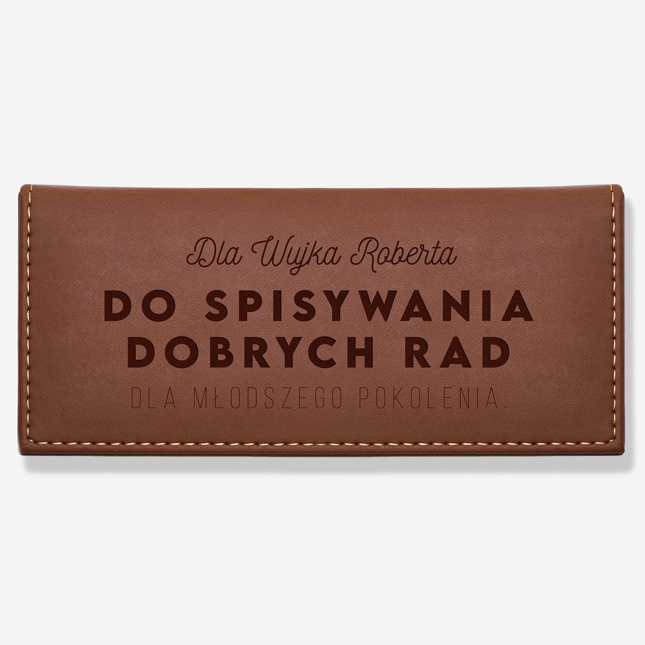 Długopis i ołówek w personalizowanym etui - zabawny prezent dla wujka