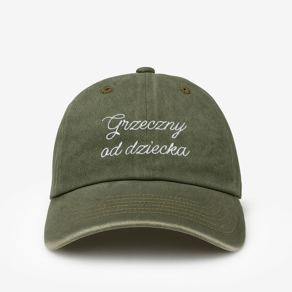 Zielona czapka dla niego - prezent dla mężczyzny 