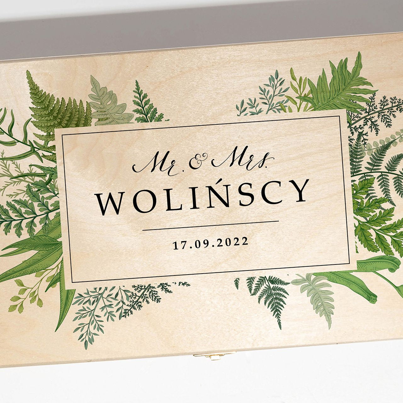 Personalizowana podwójna skrzynka na wino - elegancki prezent ślubny skrzynka na wina prezent dla pary młodej