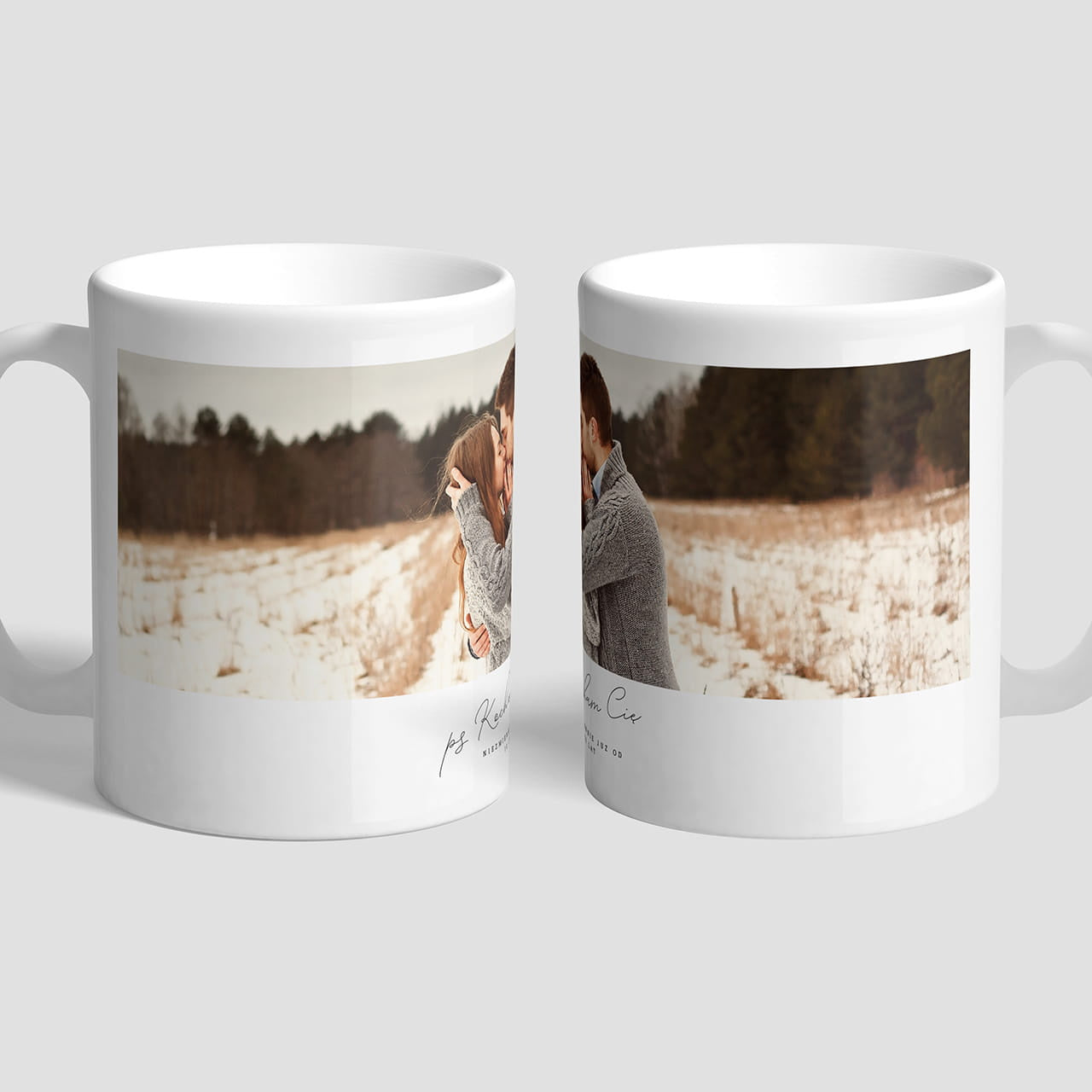 Kubek ze zdjęciem - prezent walentynkowy dla ukochanej kubek na walentynki prezent na walentynki dla ukochanej