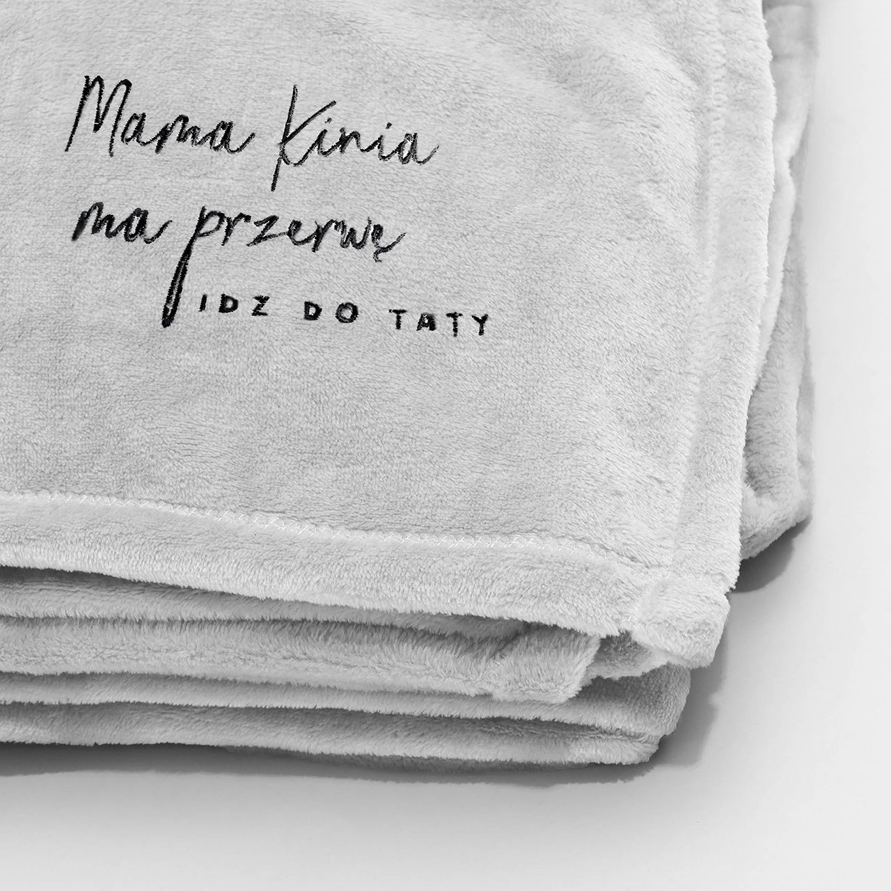 Koc dla mamy - Czas Na Przerwę kocyk dla mamy koc na dzień mamy prezent dla mamy prezent na dzień mamy