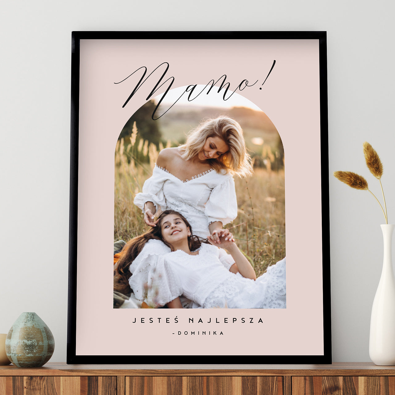 Wzruszający plakat dla mamy