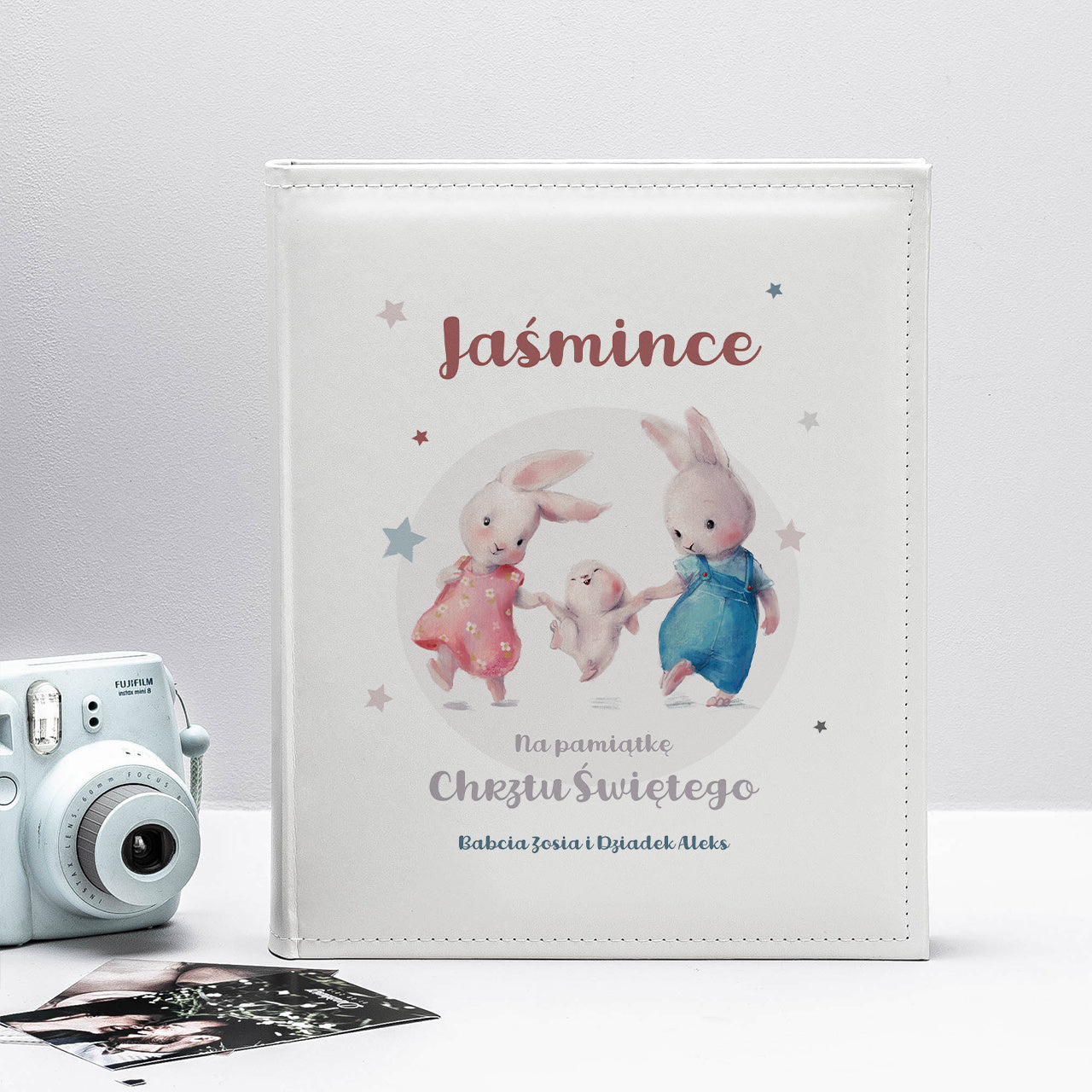 Album na Chrzest dziecka prezent na Chrzest personalizowany album prezent na Chrzest Święty