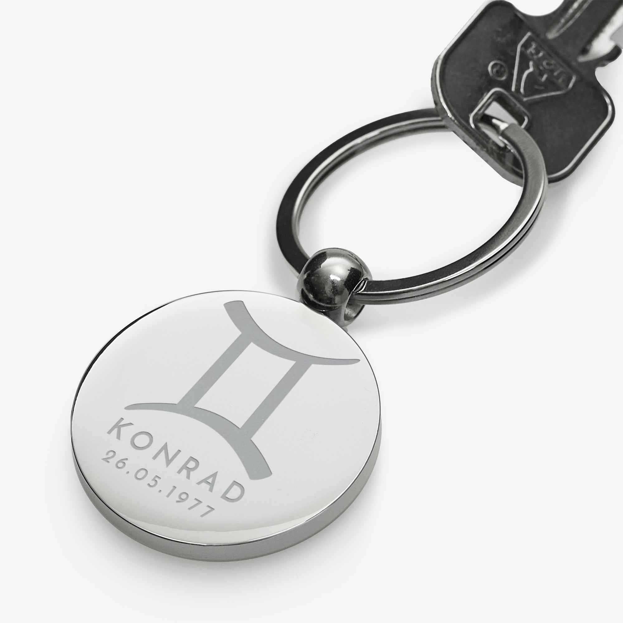 Brelok ze znakiem zodiaku bliźnięta