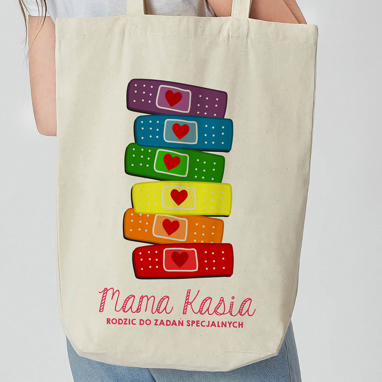 Personalizowana torba na Dzień Mamy torba na dzień mamy prezent na dzień mamy