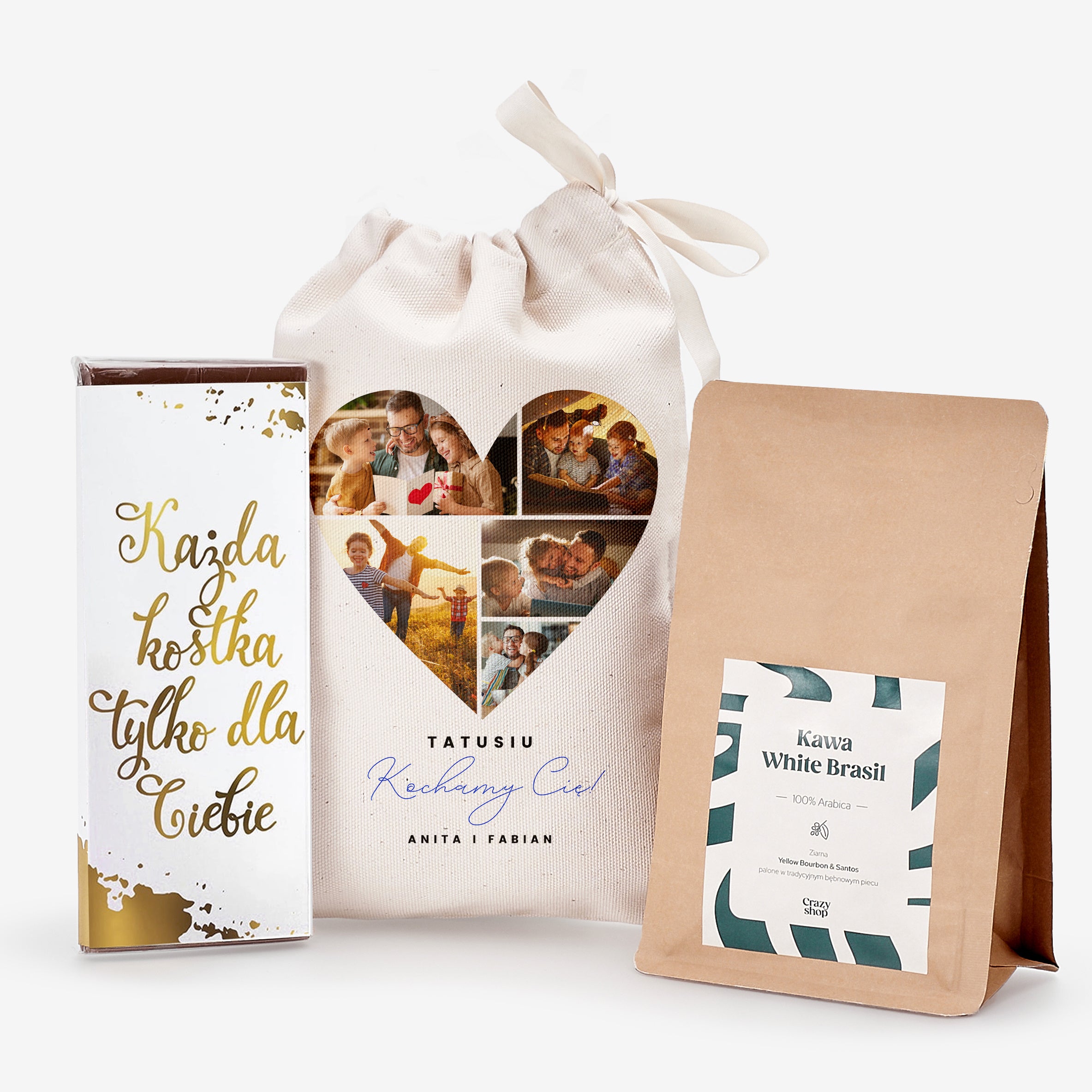 Zestaw kawa i czekolada - zestaw prezentowy dla taty