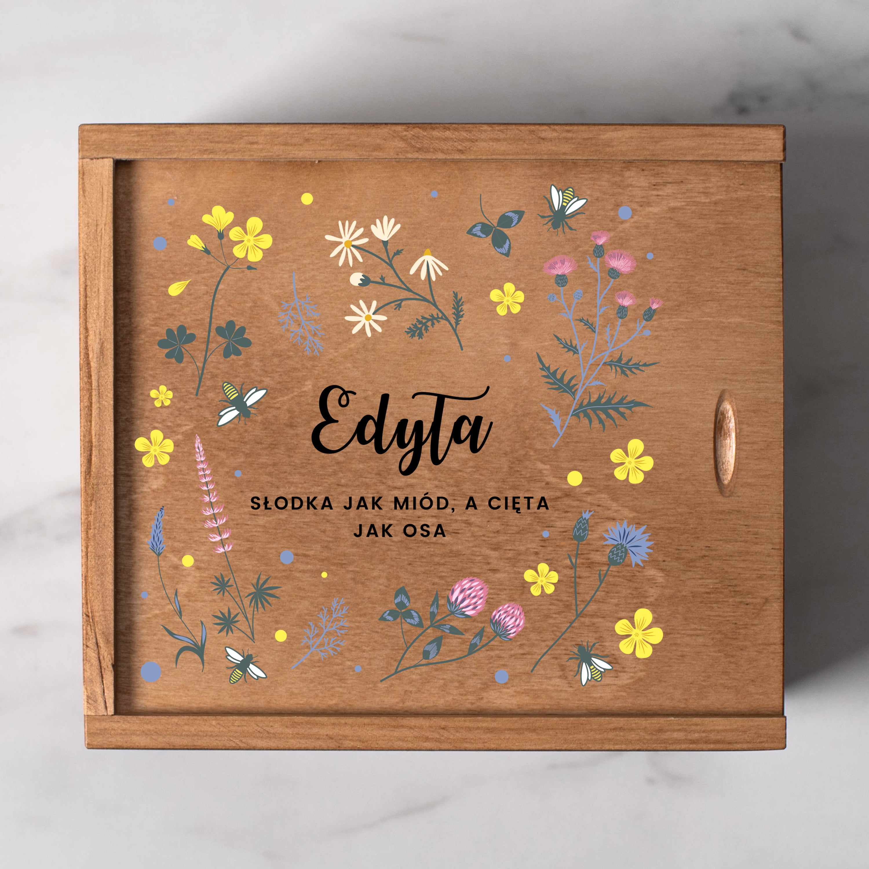 Personalizowane miody na prezent dla kobiety