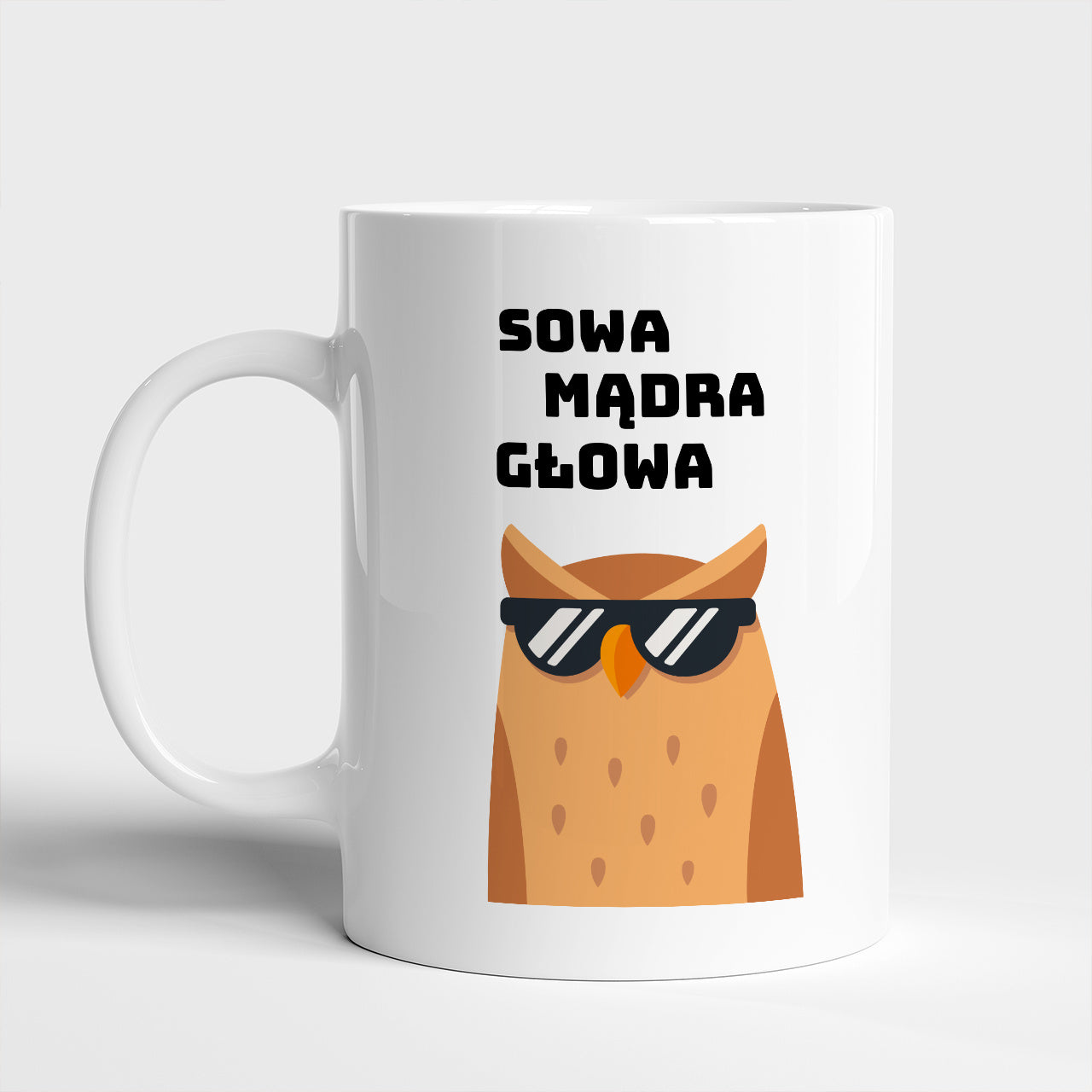 Personalizowany kubek - Sowa - prezent dla ucznia