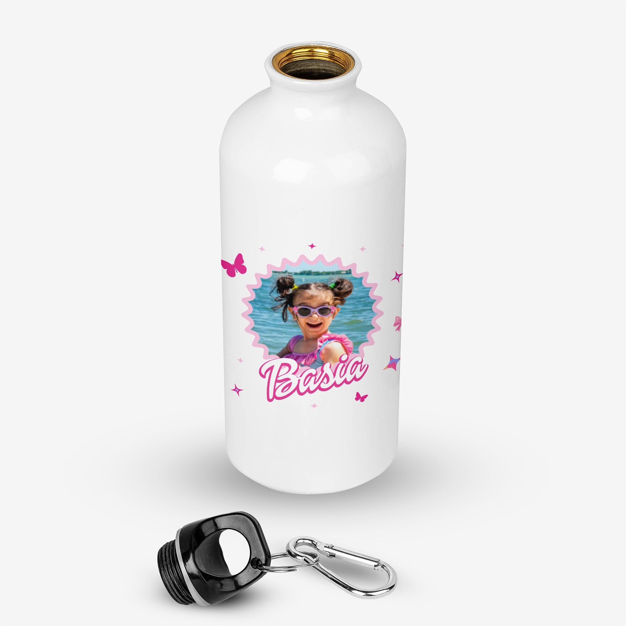 Bidon ze zdjęciem dla dziewczynki 