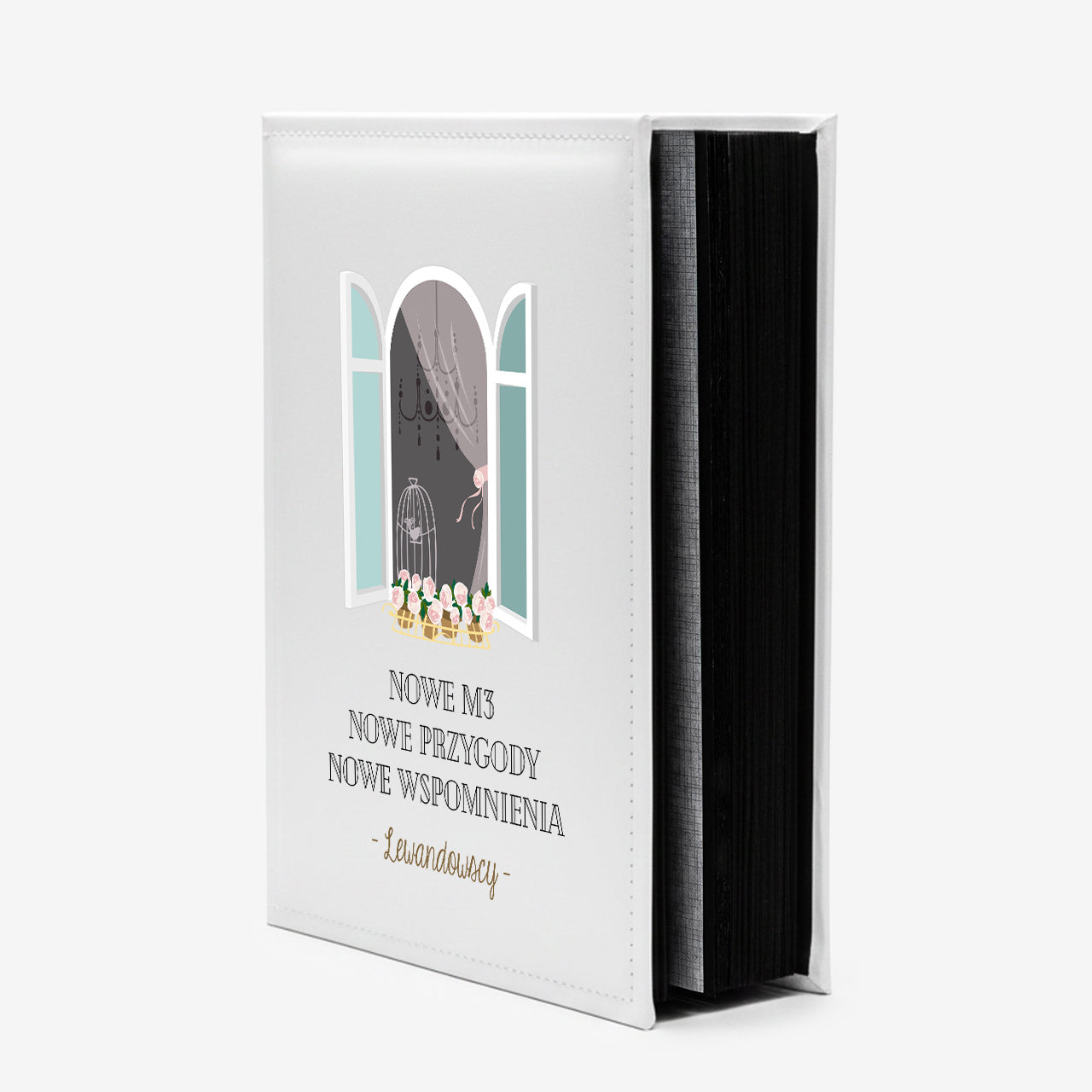 Album na zdjęcia na prezent do nowego domu prezent na parapetówkę prezent na nowy dom album do zdjęć