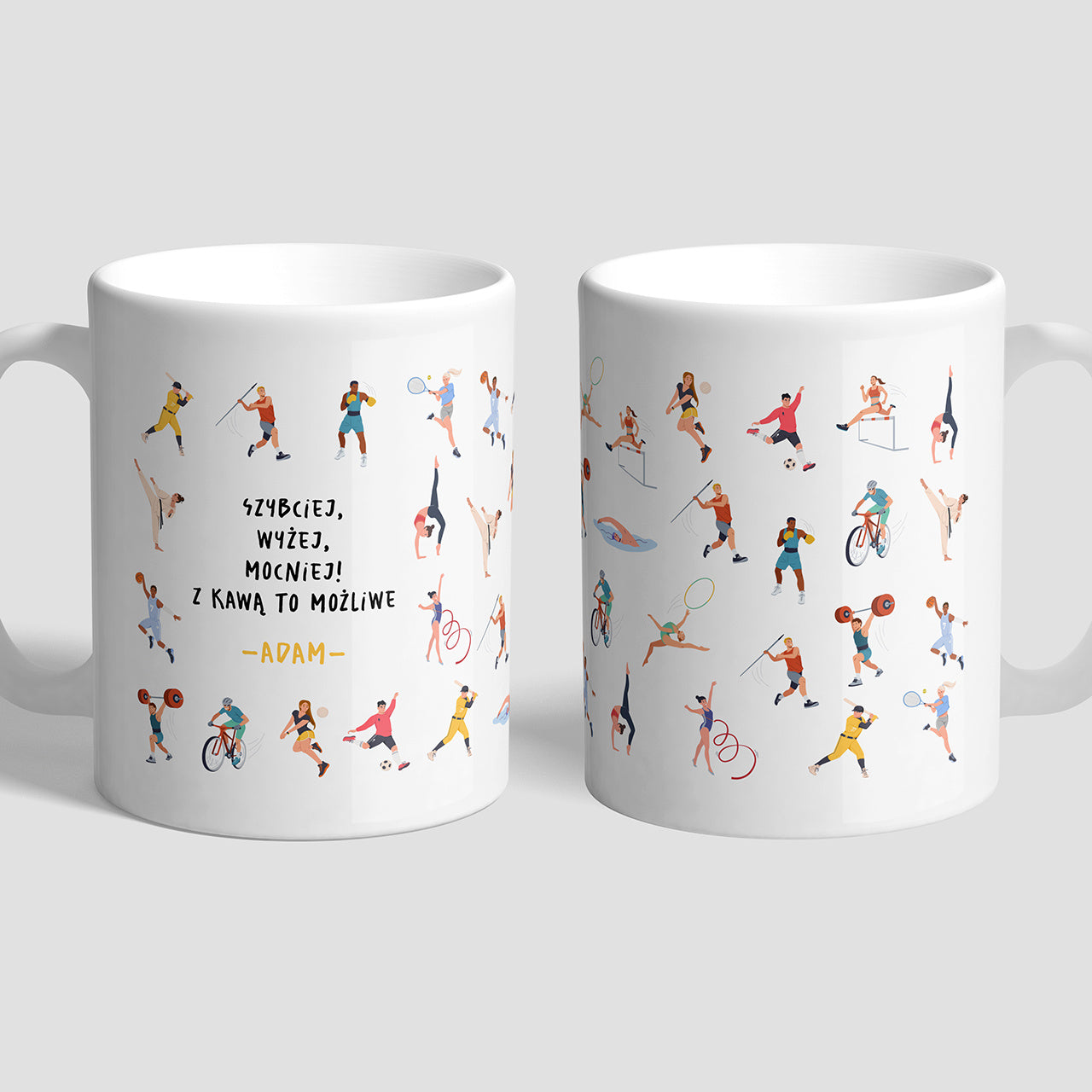 Kubek z personalizacją - Igrzyska Olimpijskie - prezent dla miłośnika sportu