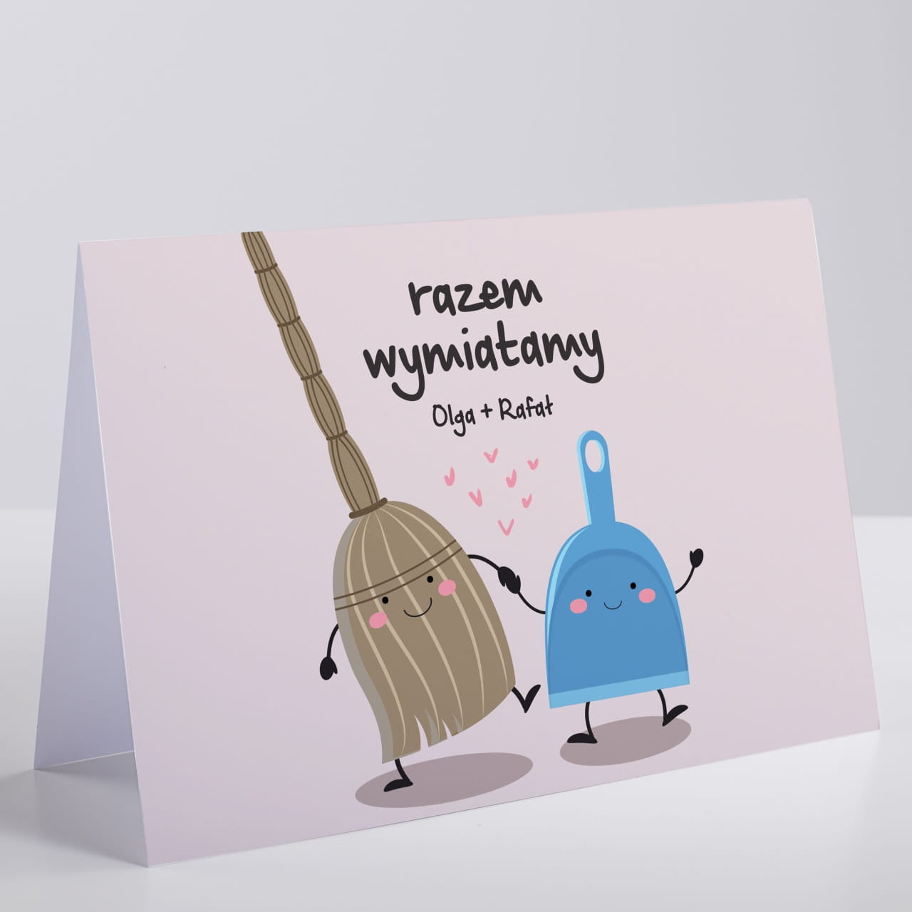 Śmieszna kartka personalizowana z okazji Rocznicy Ślubu kartka na prezent prezent dla pary kartka na rocznicę