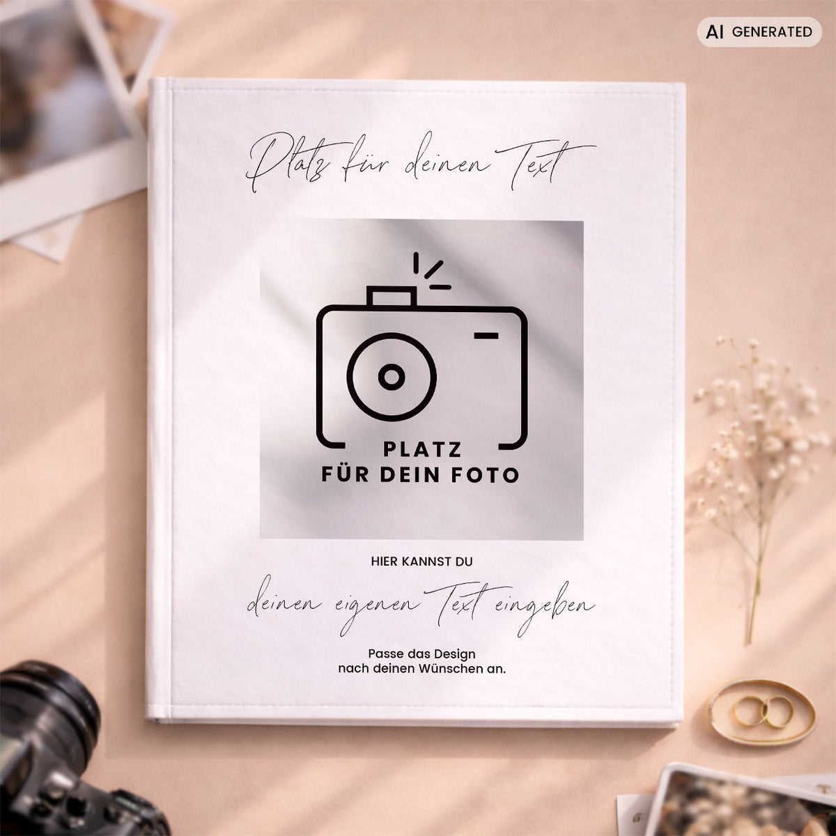 Personalisiertes Album - Platz für dein eigenes Design