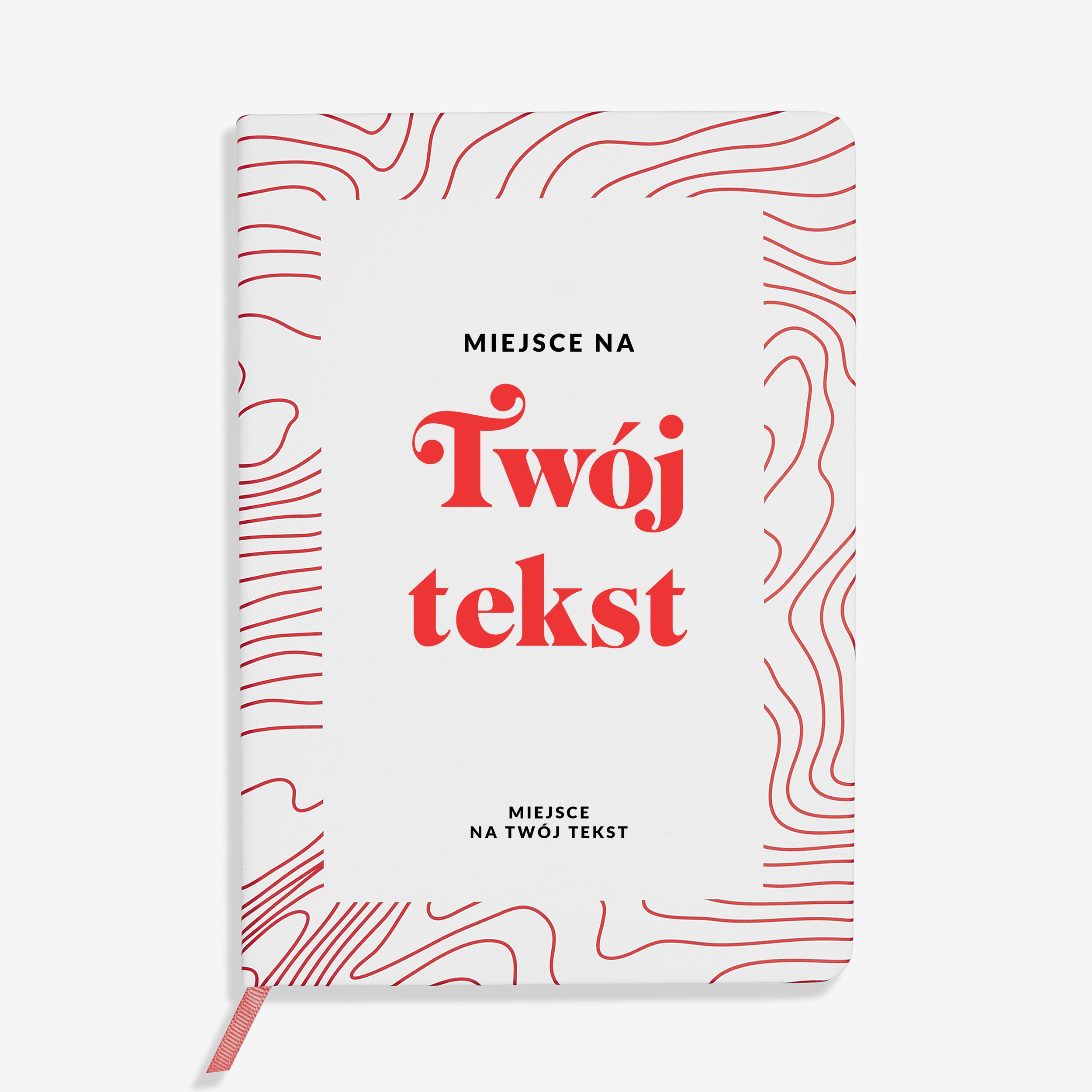 Personalizowany notatnik - prezent dla każdego notes z własnym tekstem notatnik do pracy elegancki notes