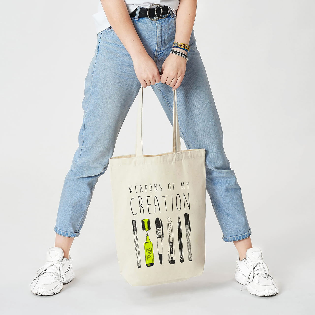 Bawełniana torba z nadrukiem - prezent dla grafika torba bawełniana torba personalizowana