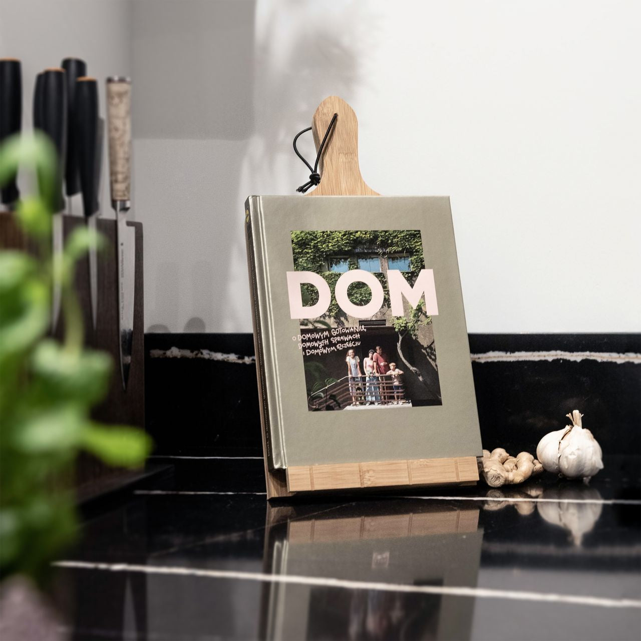 Podstawka pod książkę kucharską - Zasady - prezent dla babci