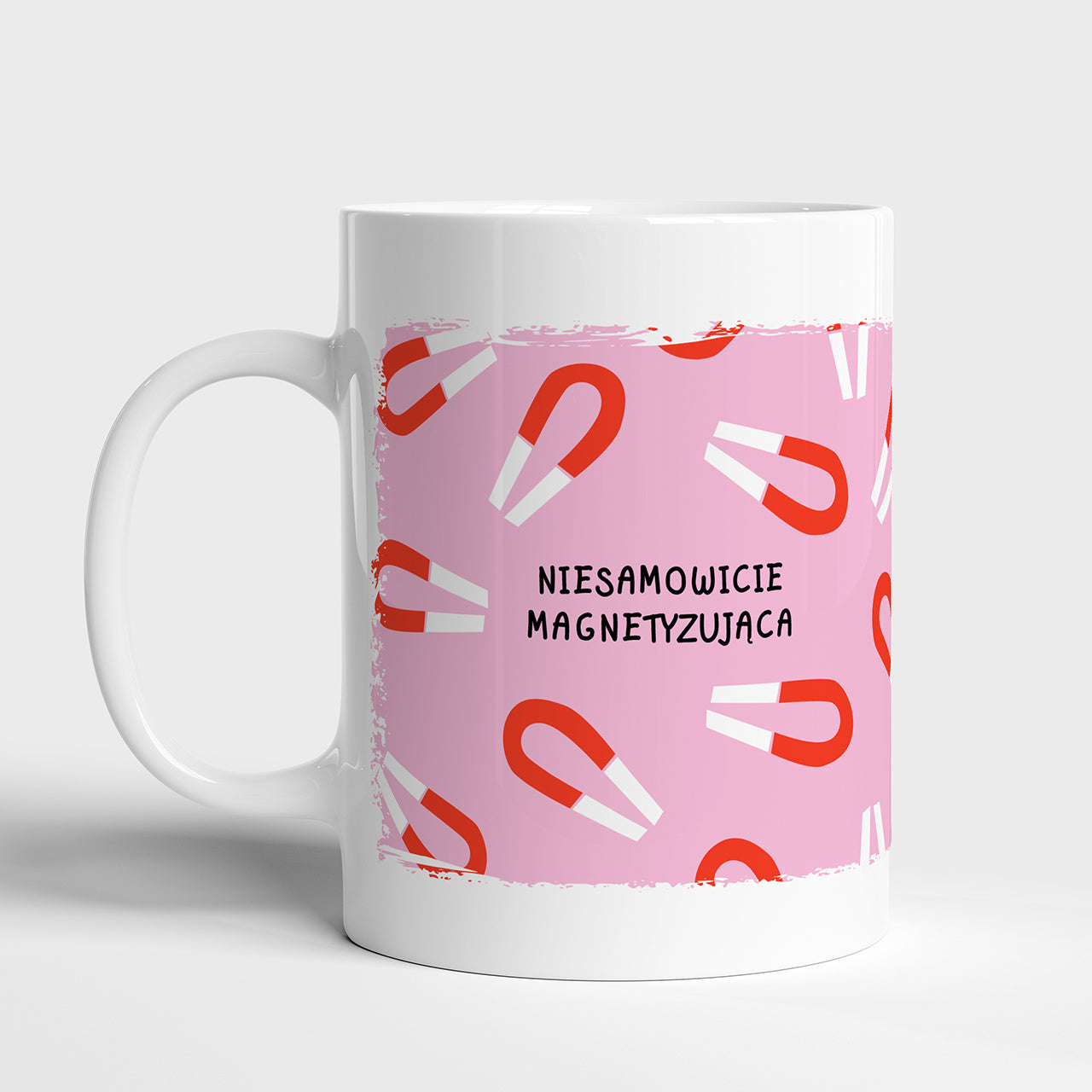 Walentynkowy kubek - Magnetyzująca - upominek dla dziewczyny