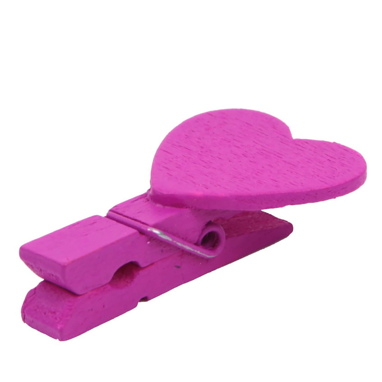 Klamerki do zdjęć - serduszka 12 szt. 