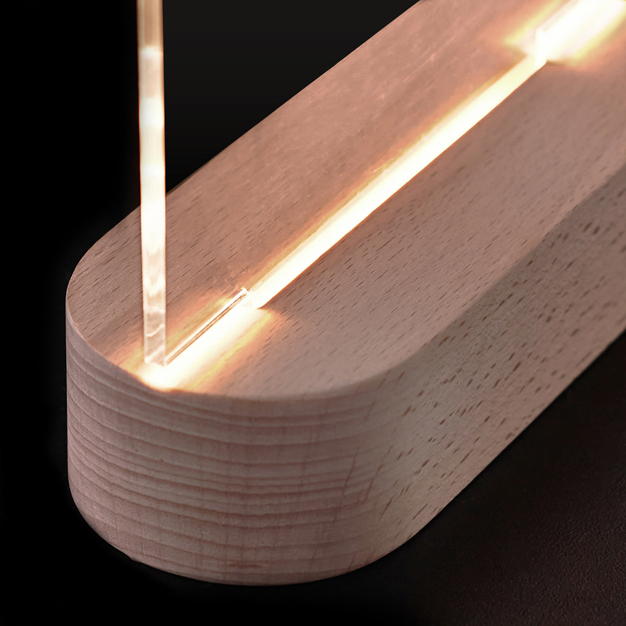 Lampka led z personalizacją na prezent Ślubny