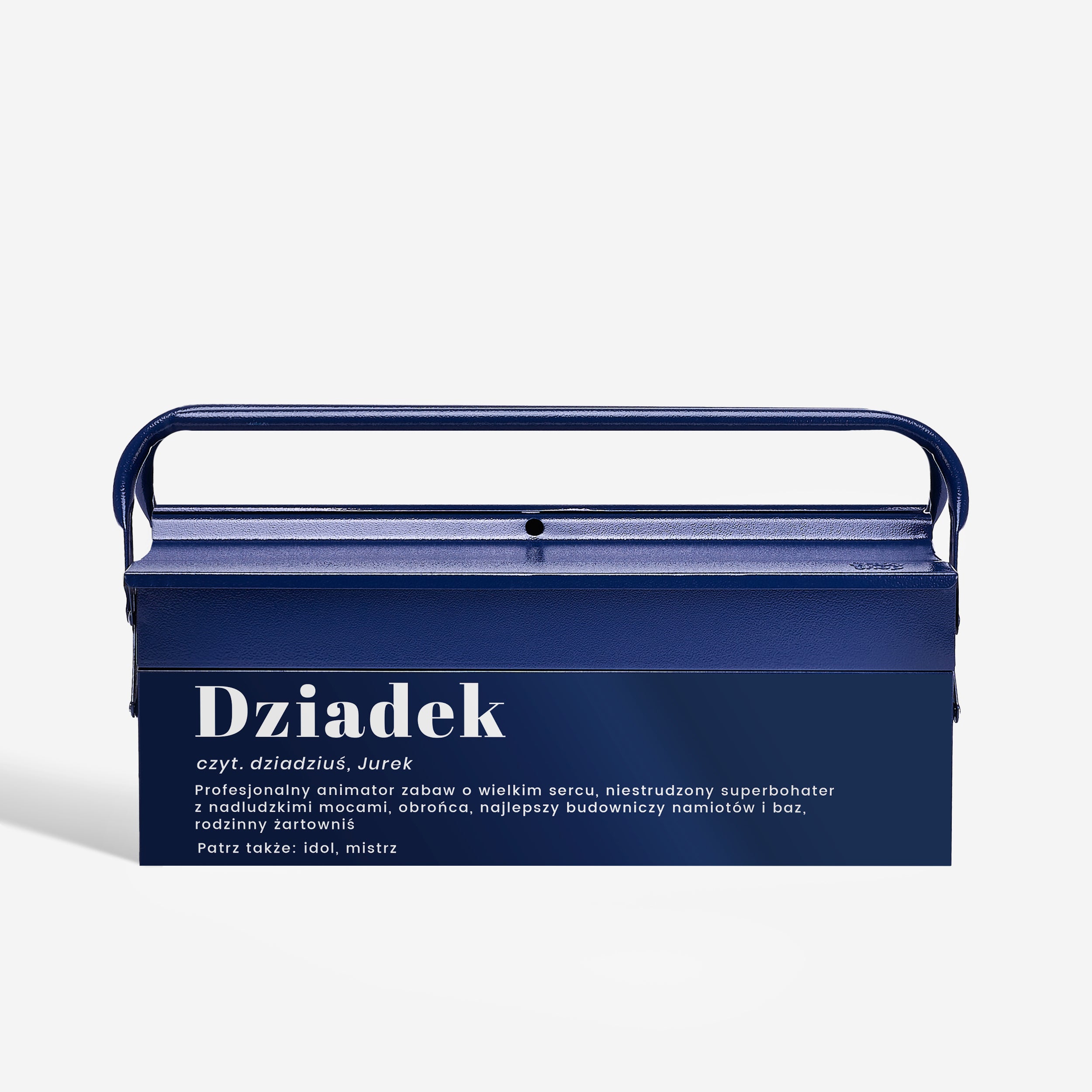 Personalizowana skrzynka narzędziowa - Definicja - praktyczny prezent dla dziadka majsterkowicza