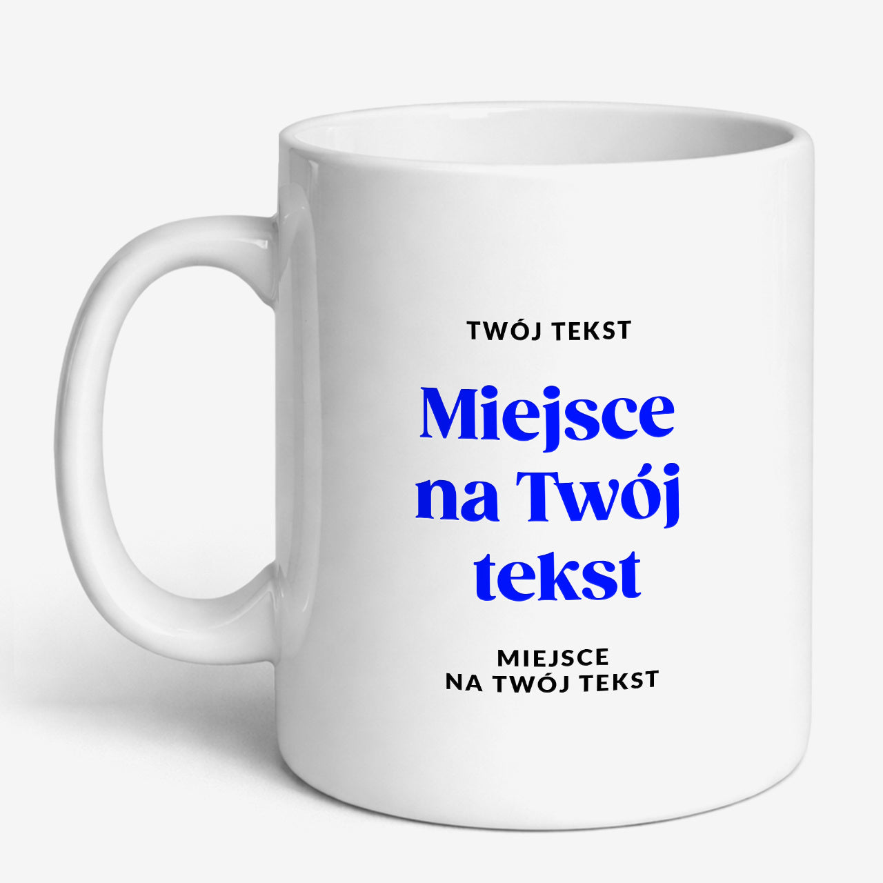 Wielki kubek XXL z Twoim tekstem - personalizowany kubek z własnym nadrukiem kubek personalizowany