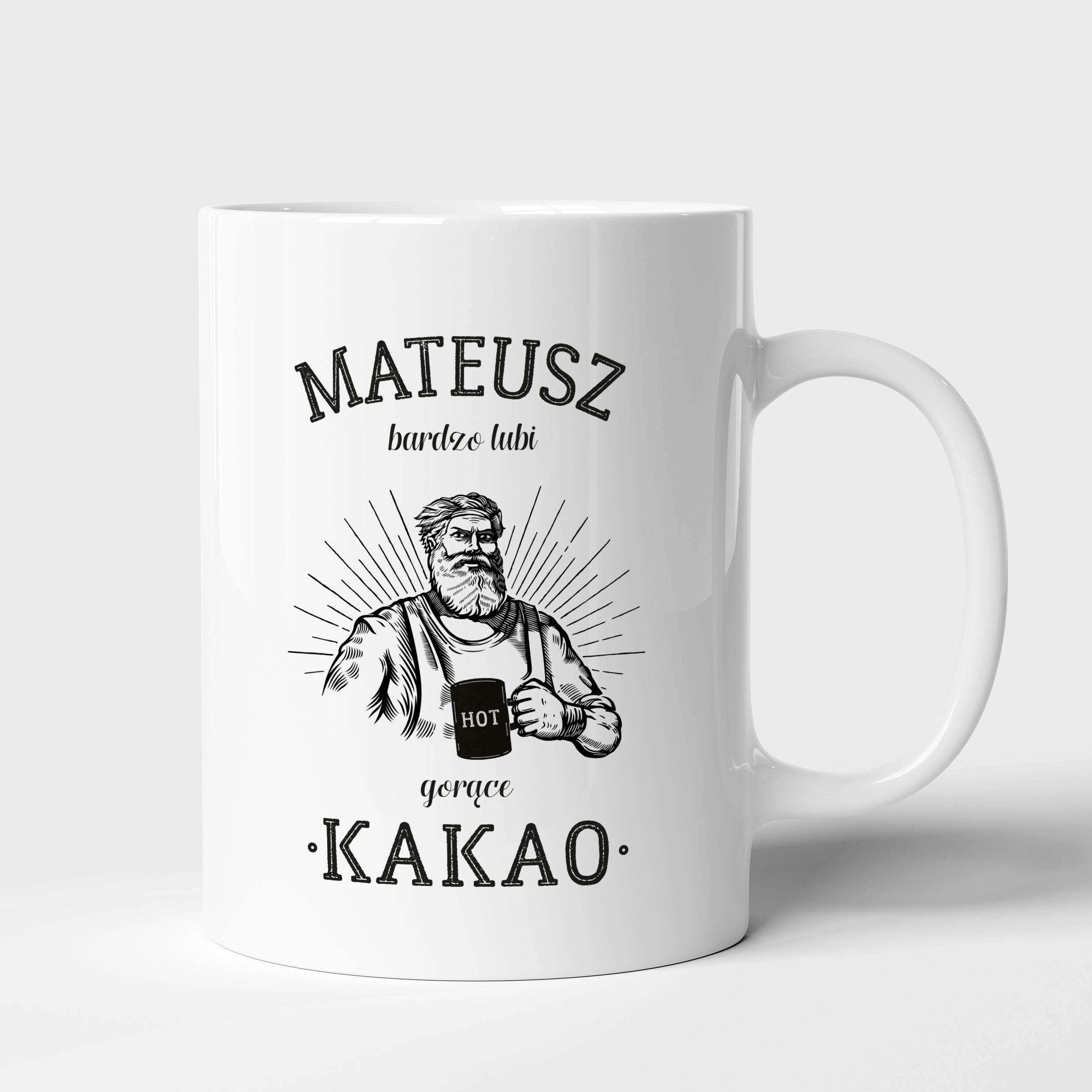 Personalizowany kubek dla chłopaka - śmieszny upominek prezent dla chłopaka upominek dla chłopaka