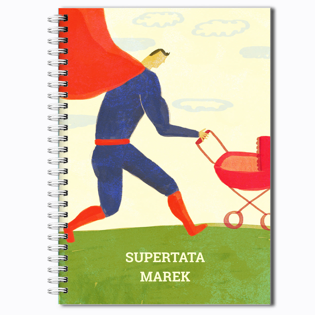 Personalizowany notatnik dla taty - supertata