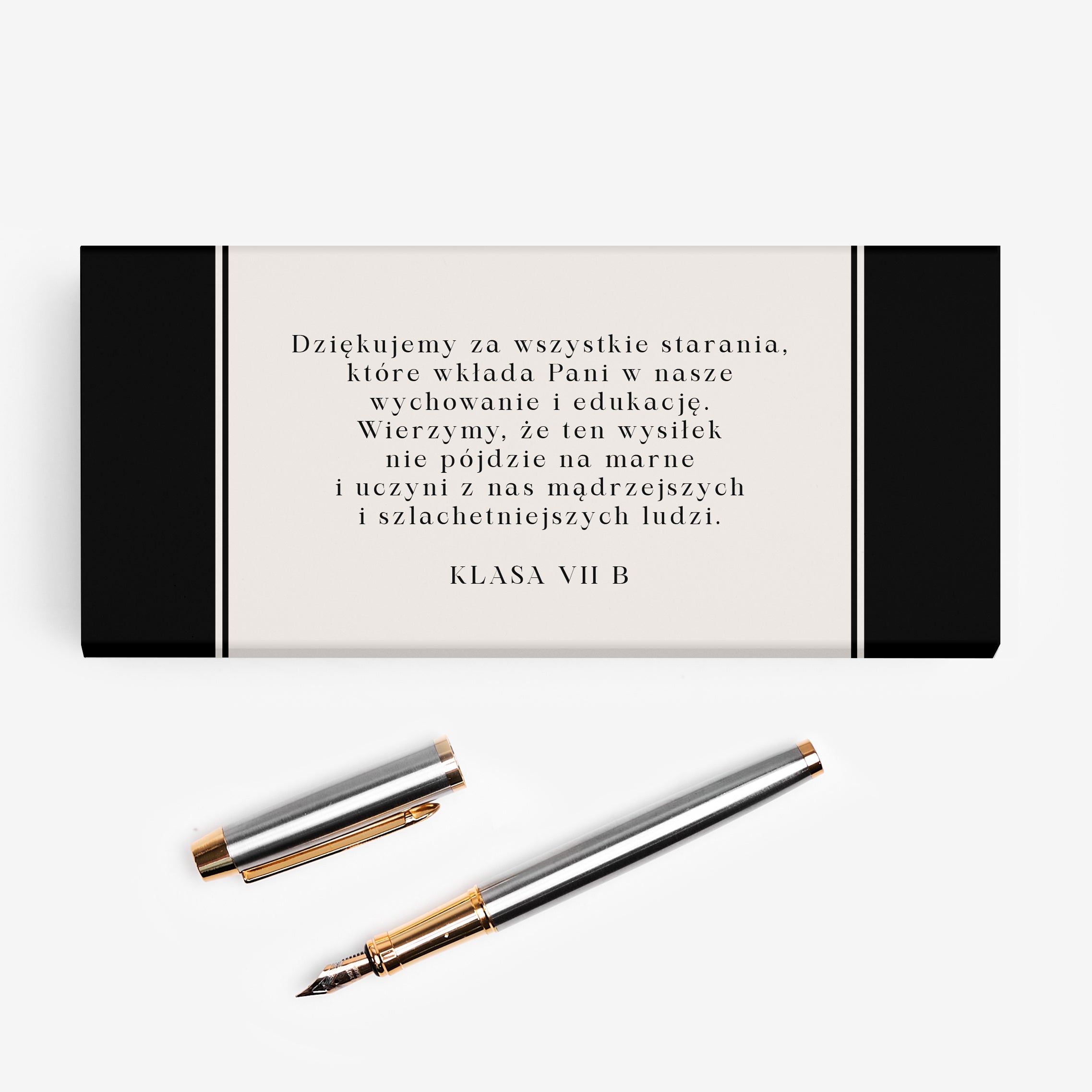 Personalizowane pióro - prezent na koniec roku szkolnego prezent dla nauczyciela na zakończenie roku 