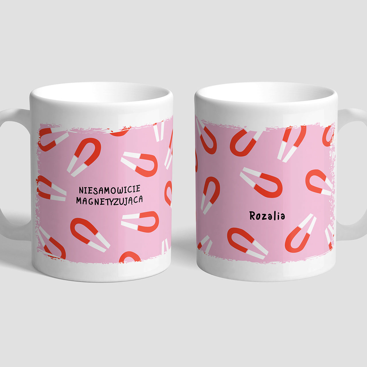Walentynkowy kubek - Magnetyzująca - upominek dla dziewczyny
