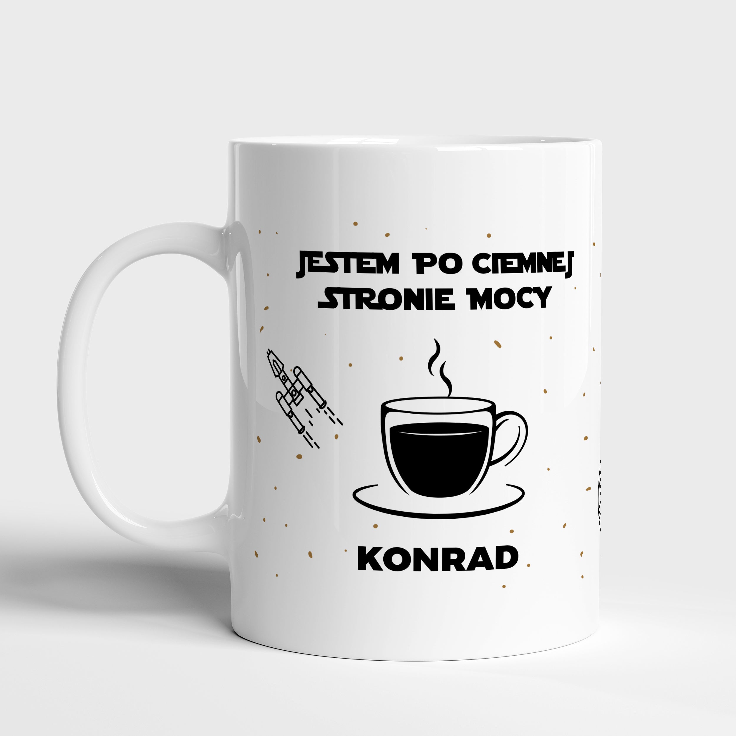 Personalizowany kubek - Ciemna Strona Mocy - prezent dla miłośnika Star Wars
