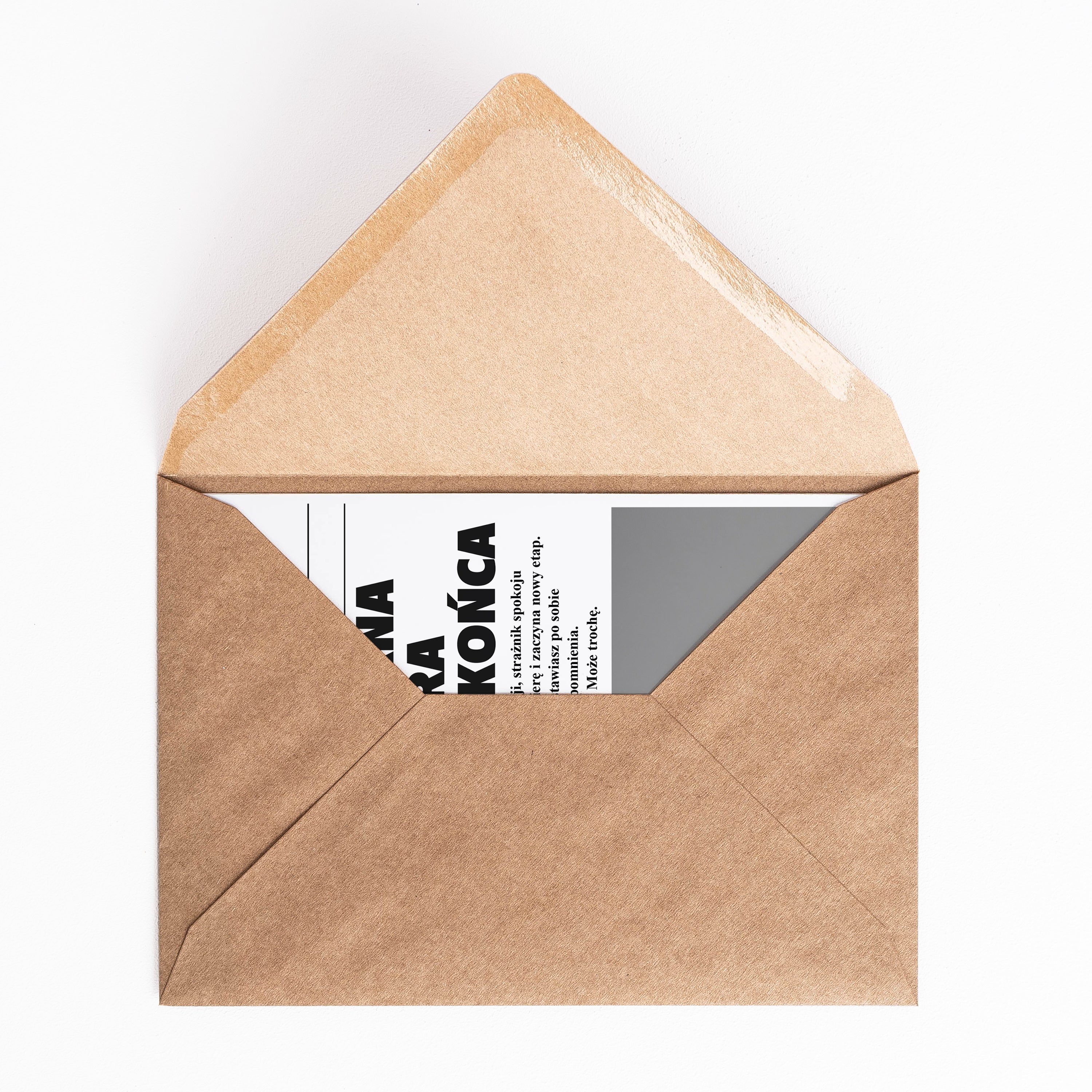 Kartka ze zdjęciem z okazji emerytury - dziennik